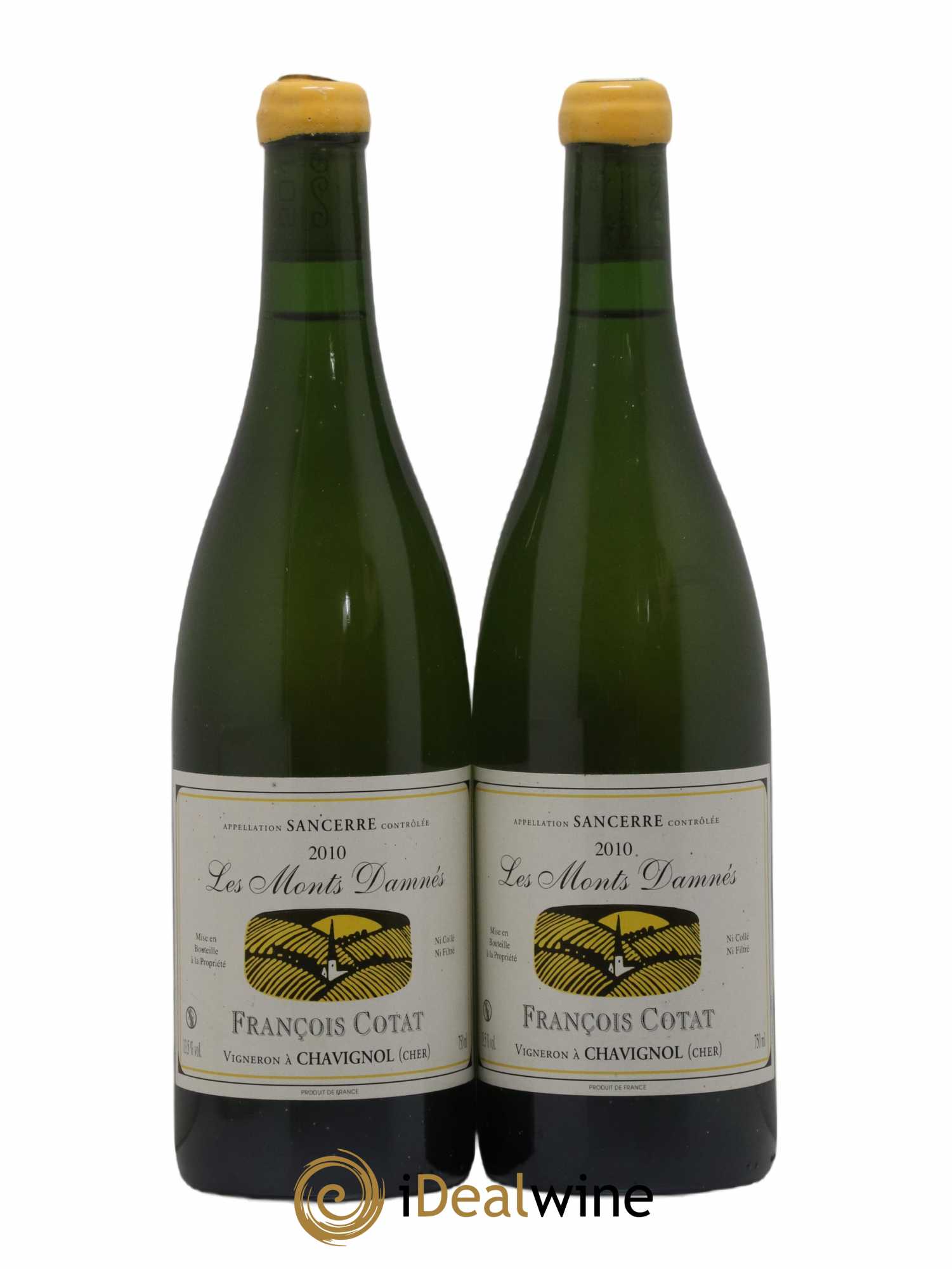 Sancerre Les Monts Damnés François Cotat 2010 - Lot de 2 bouteilles - 0