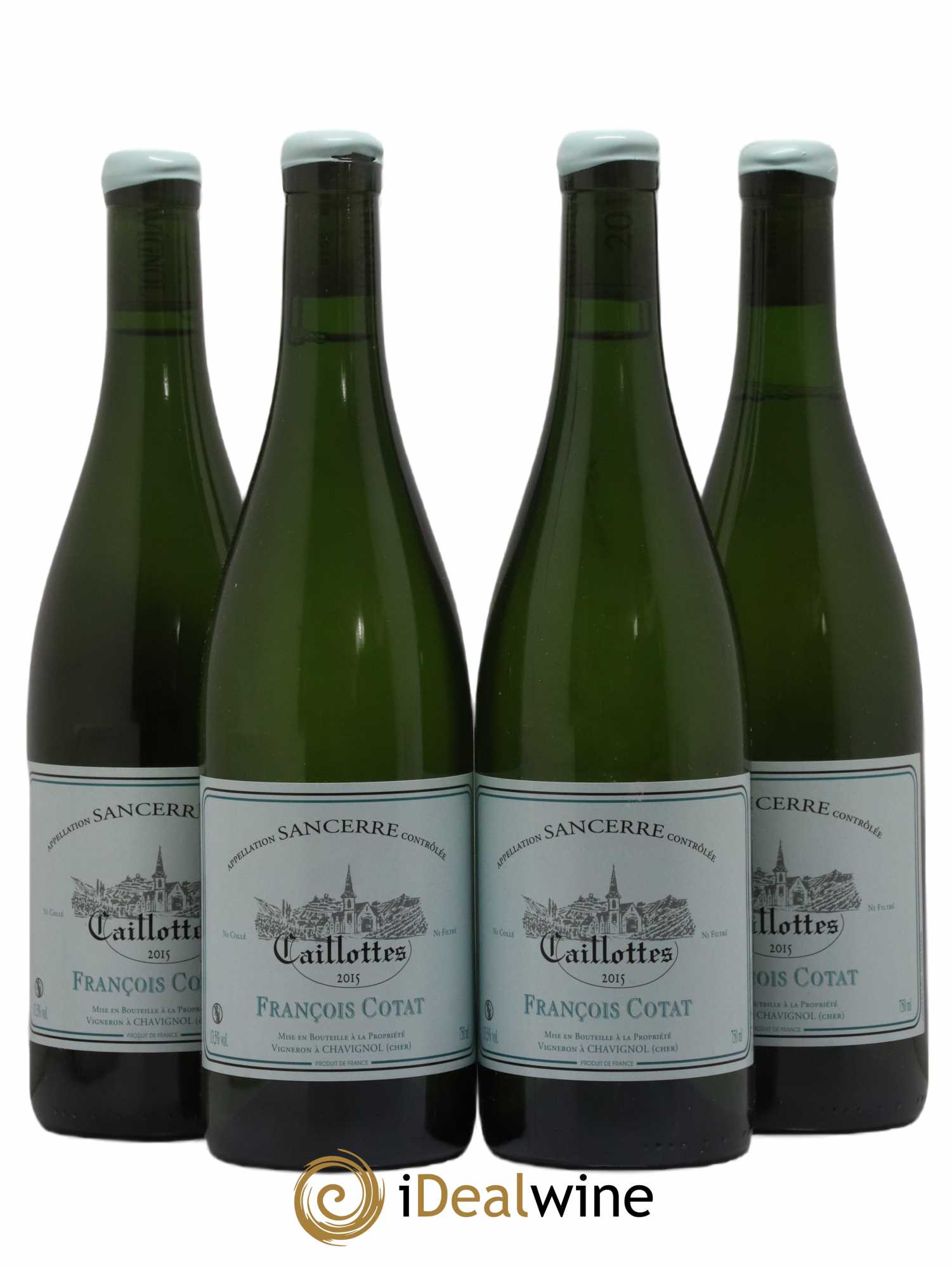 Sancerre Les Caillottes François Cotat 2015 - Lot de 4 bouteilles - 0