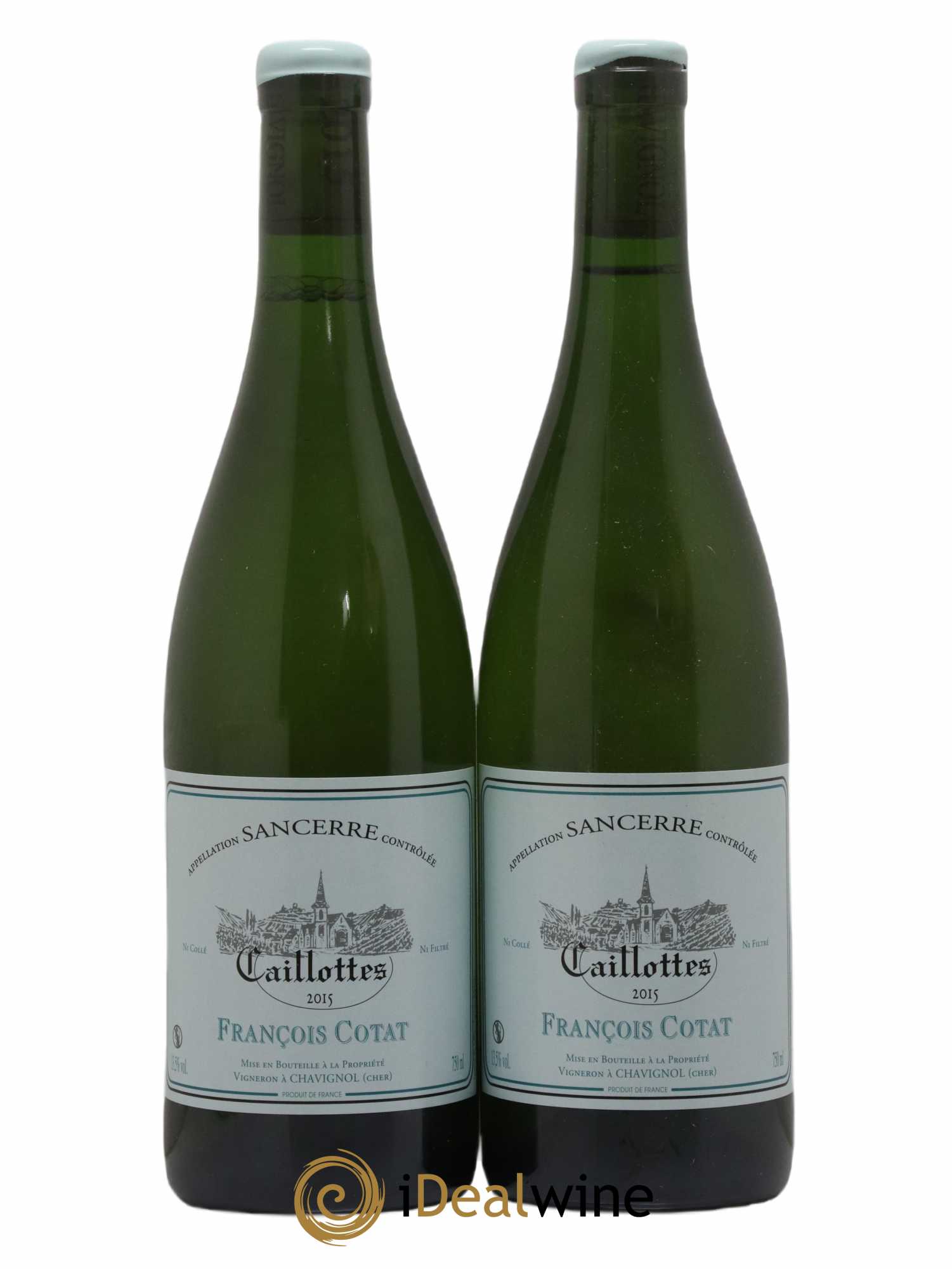Sancerre Les Caillottes François Cotat 2015 - Lot de 2 bouteilles - 0