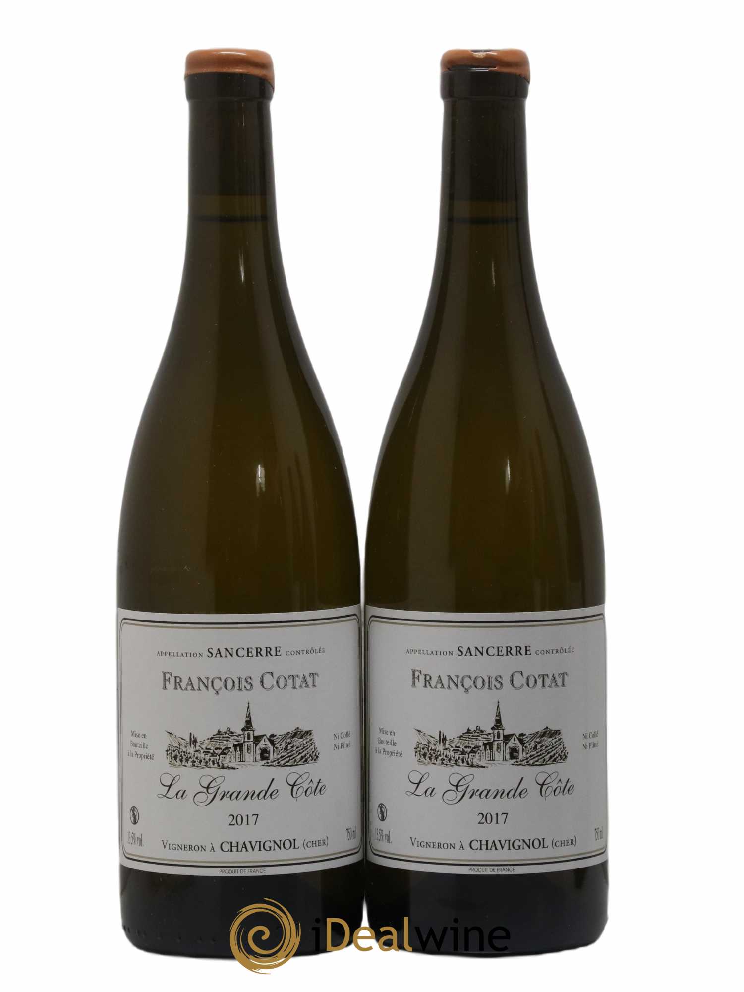 Sancerre La Grande Côte François Cotat 2017 - Lot de 2 bouteilles - 0