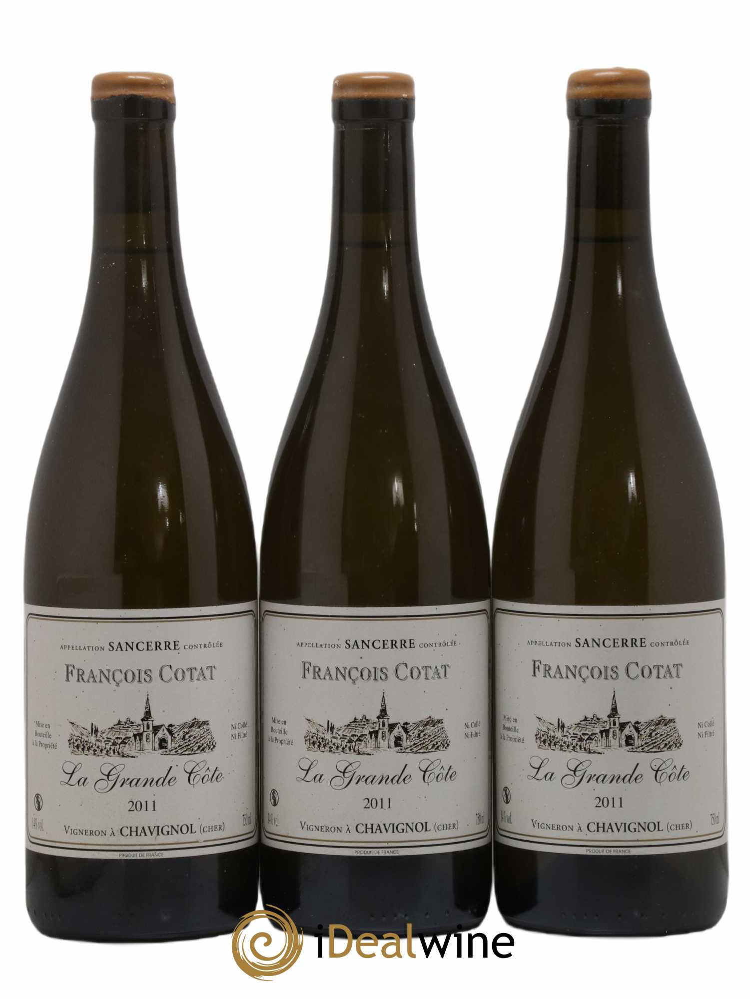 Sancerre La Grande Côte François Cotat 2011 - Lot de 3 bouteilles - 0