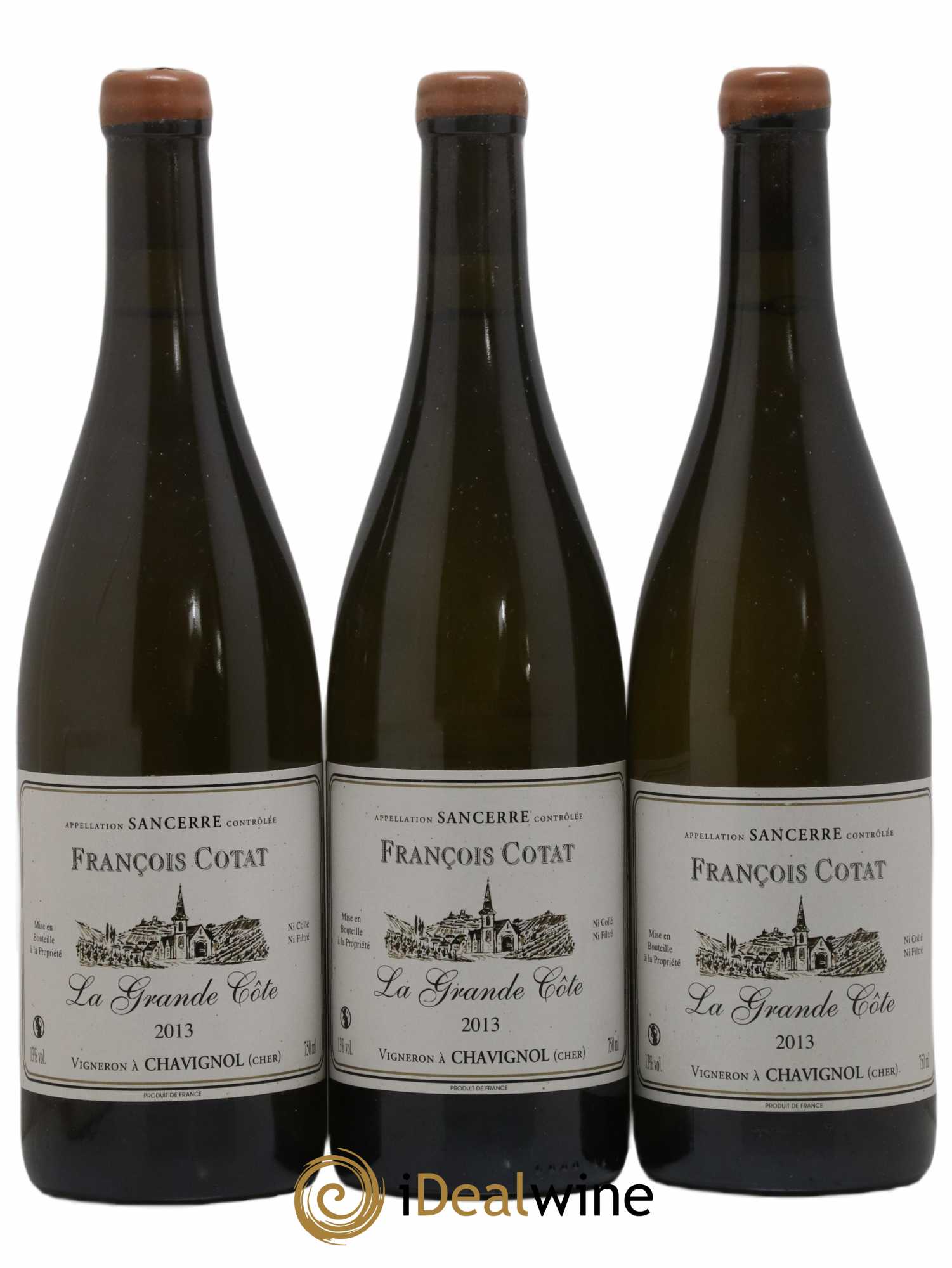 Sancerre La Grande Côte François Cotat 2013 - Lot de 3 bouteilles - 0
