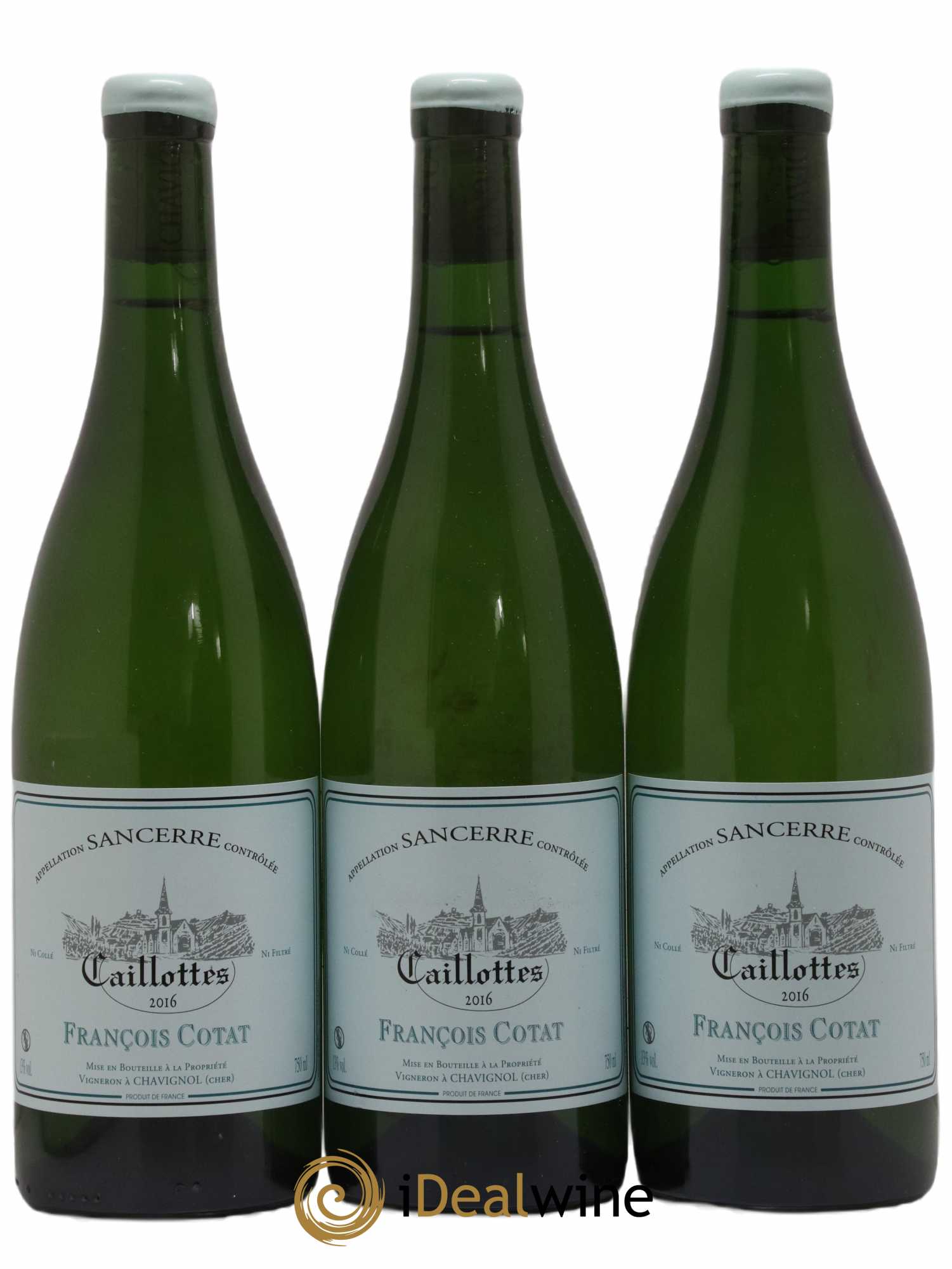 Sancerre Les Caillottes François Cotat 2016 - Lot de 3 bouteilles - 0