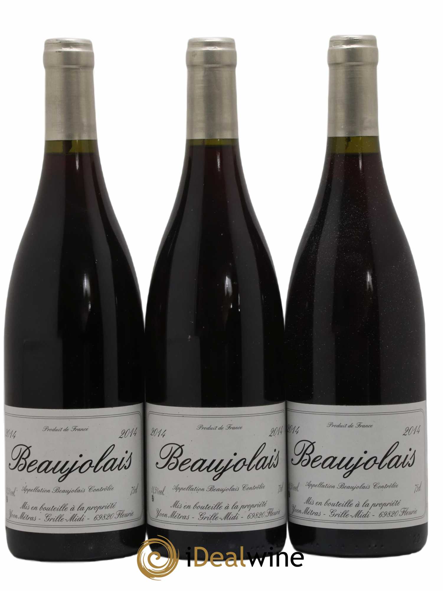 Beaujolais Yvon Métras 2014 - Lot de 3 bouteilles - 0