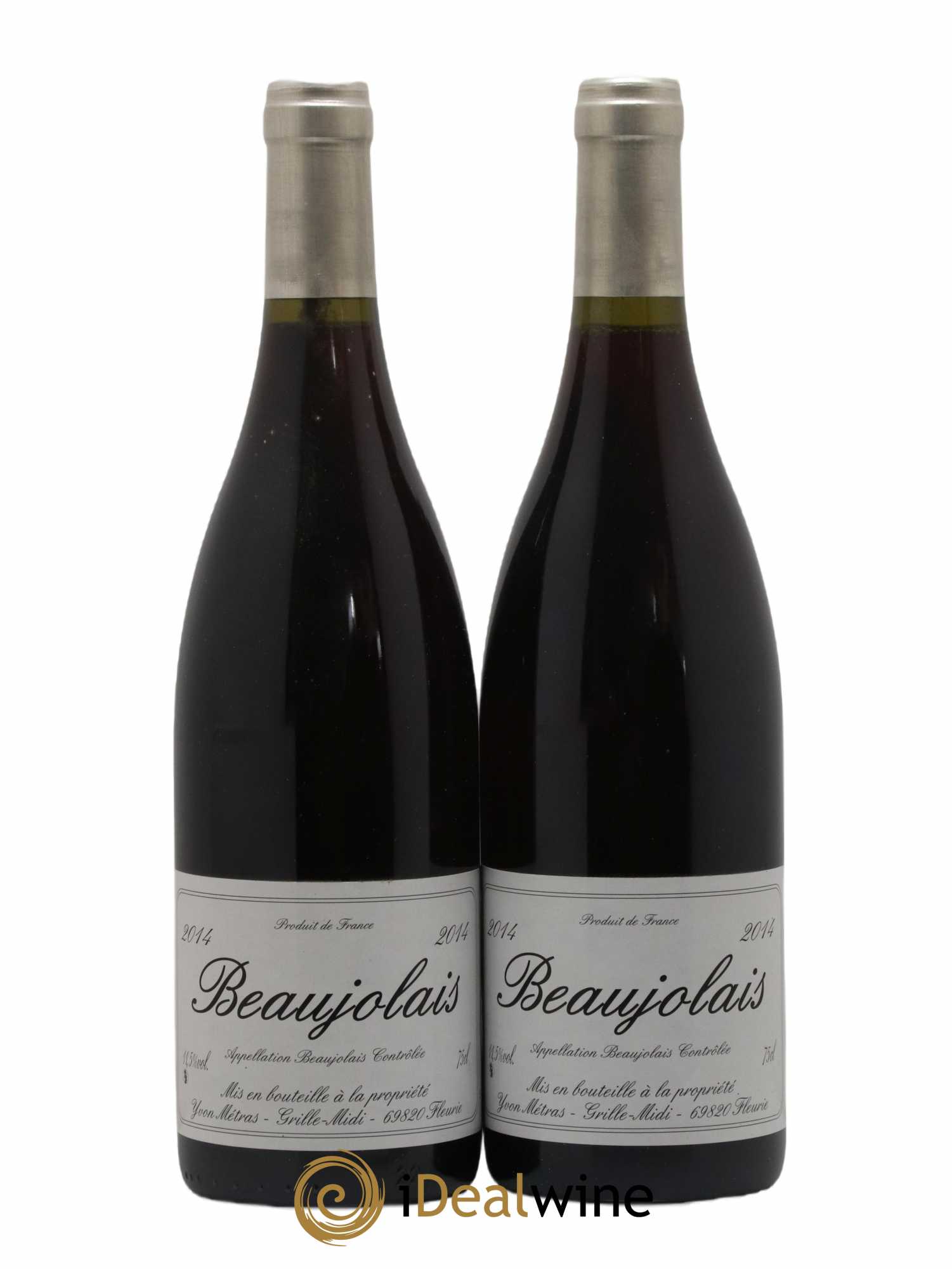 Beaujolais Yvon Métras 2014 - Lot de 2 bouteilles - 0