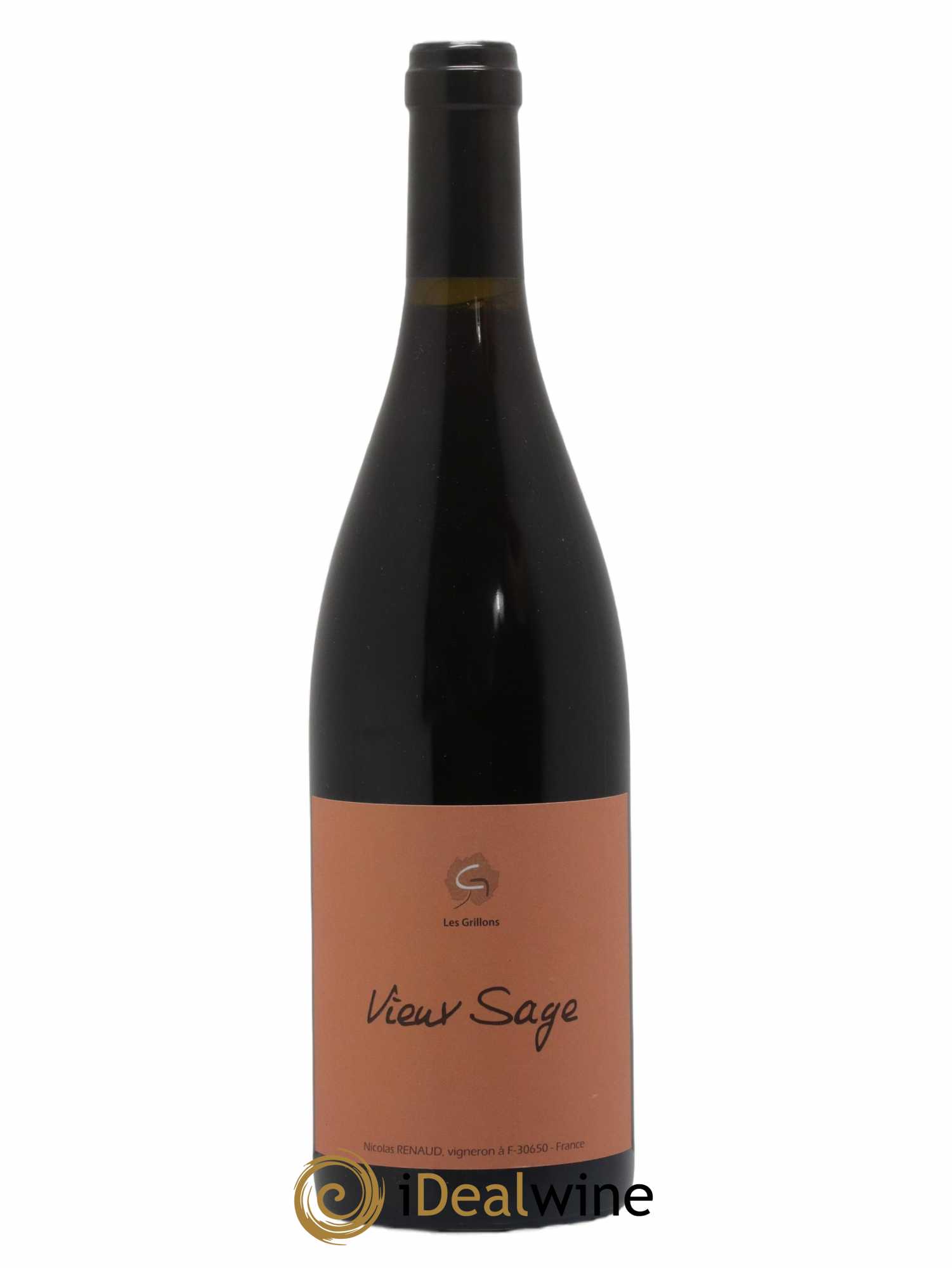 Vin de France Vieux Sage Clos des Grillons 2016 - Lot de 1 bouteille - 0