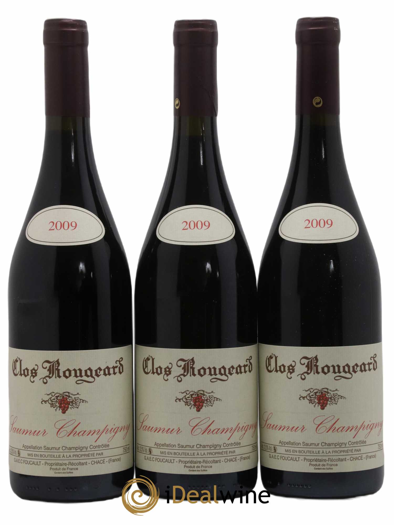 Saumur-Champigny Clos Rougeard 2009 - Lot de 3 bouteilles - 0