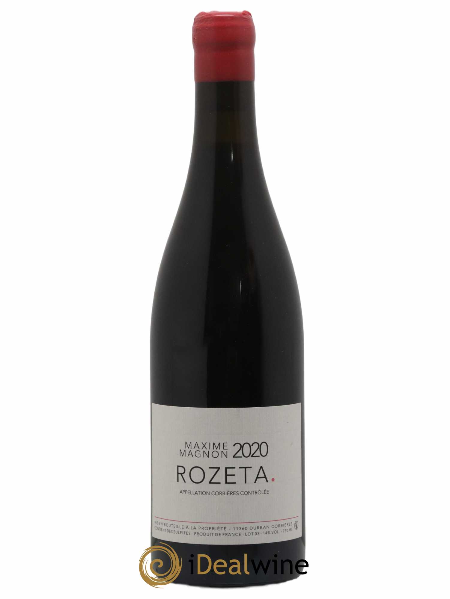 Corbières Rozeta Maxime Magnon 2020 - Lot de 1 bouteille - 0