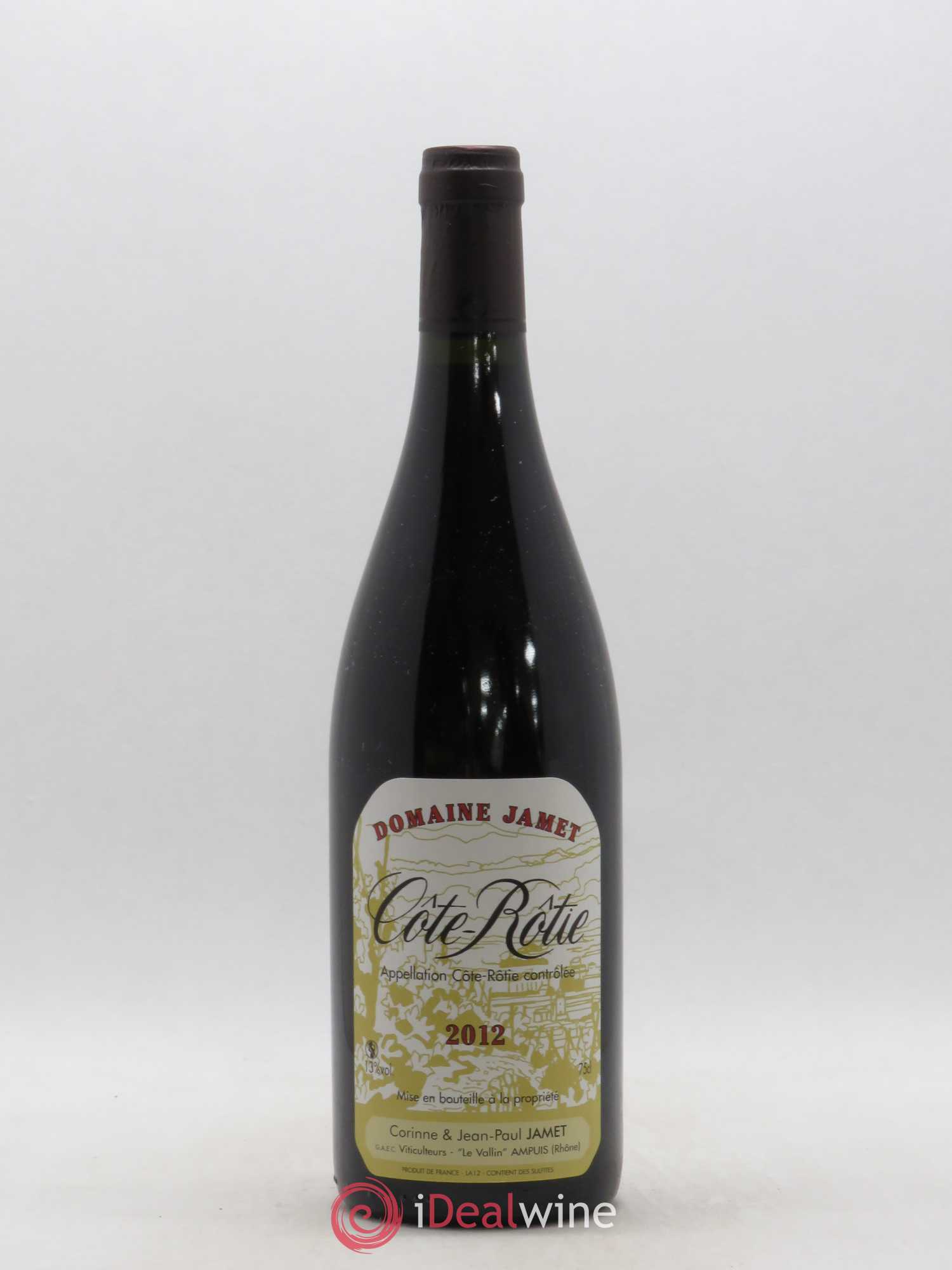 Côte-Rôtie Jamet (Domaine) 2012 - Lot de 1 bouteille - 0