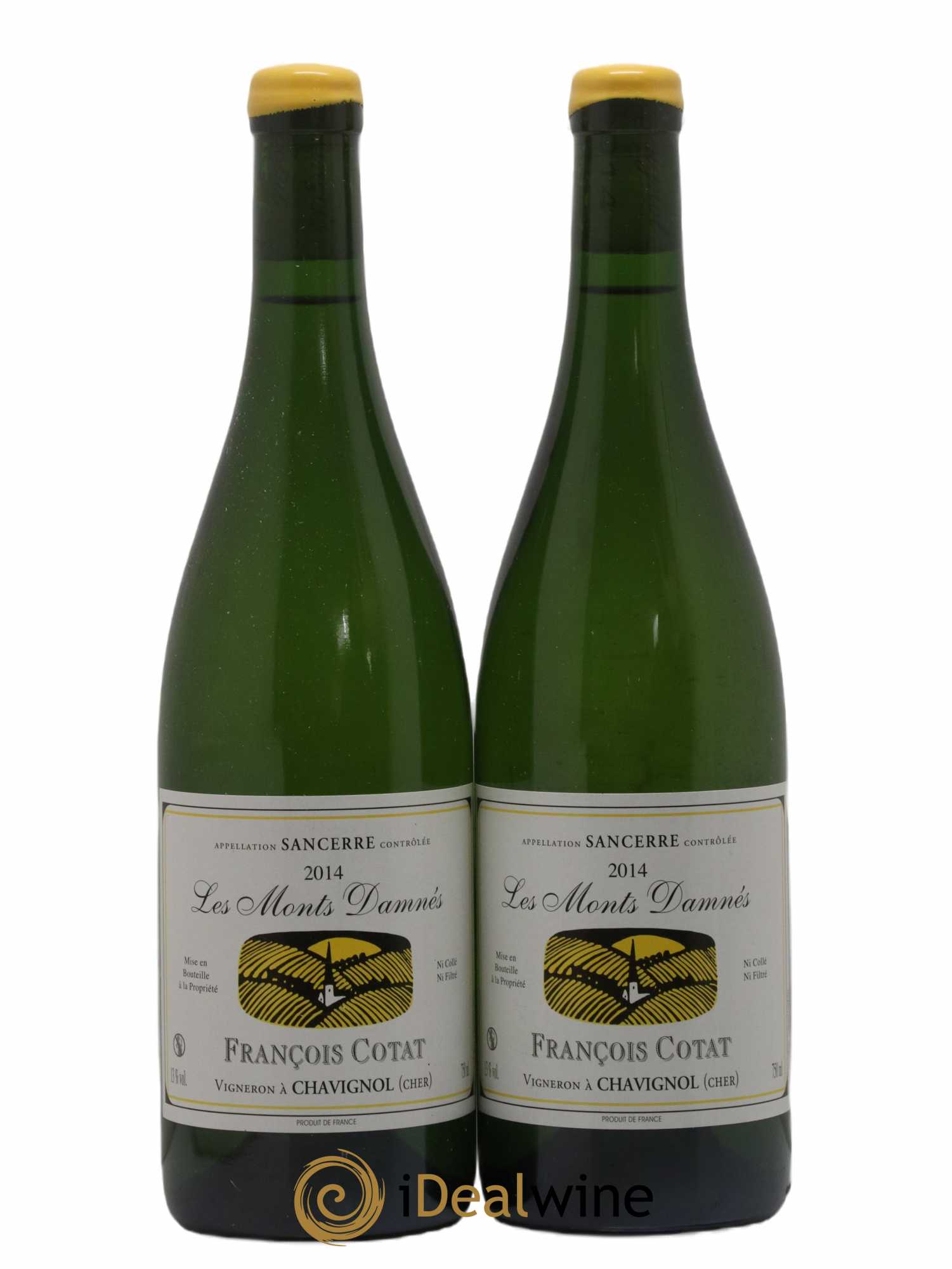 Sancerre Les Monts Damnés François Cotat 2014 - Posten von 2 Flaschen - 0