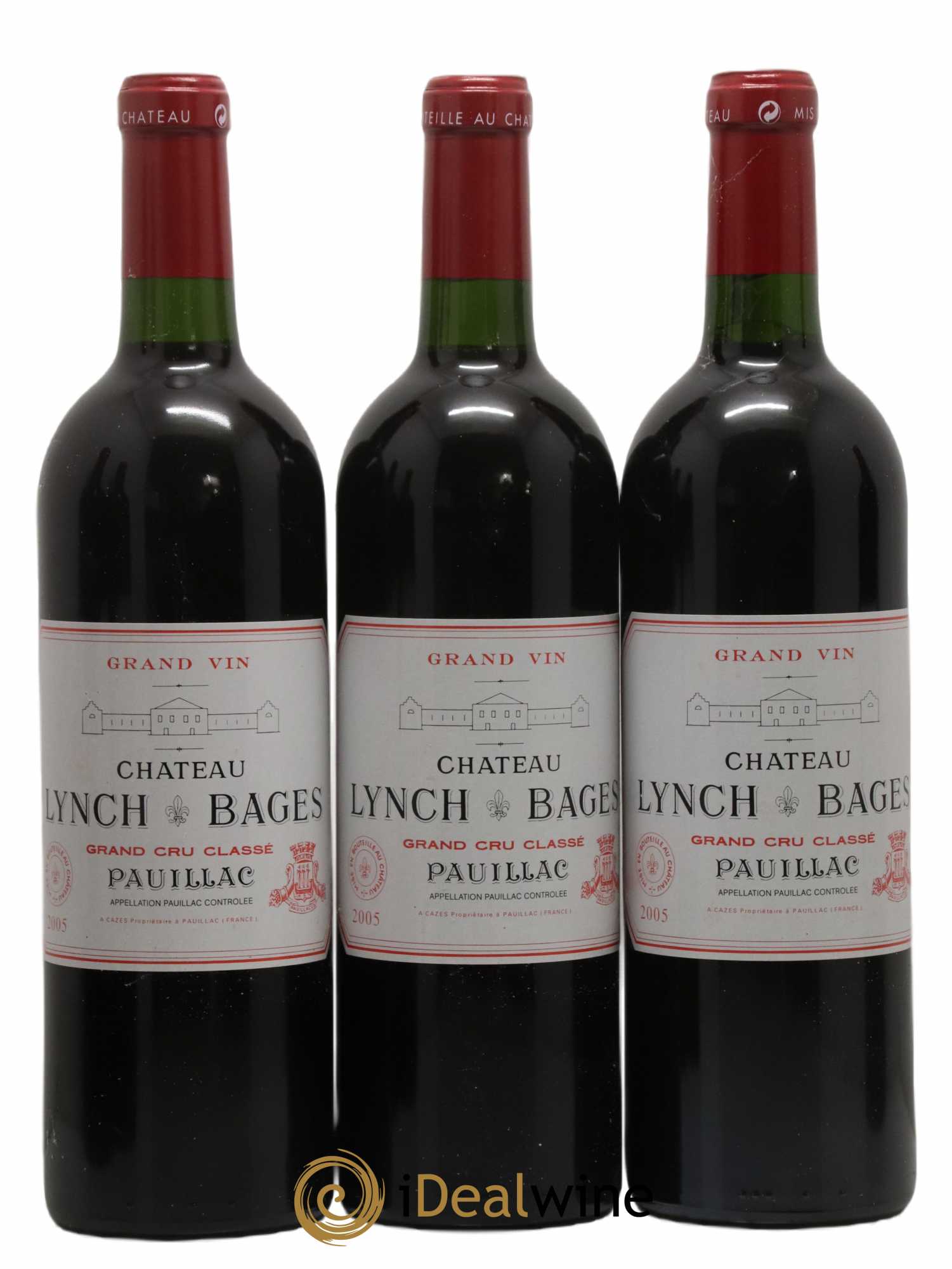 Château Lynch Bages 5ème Grand Cru Classé 2005 - Lot de 12 bouteilles - 5