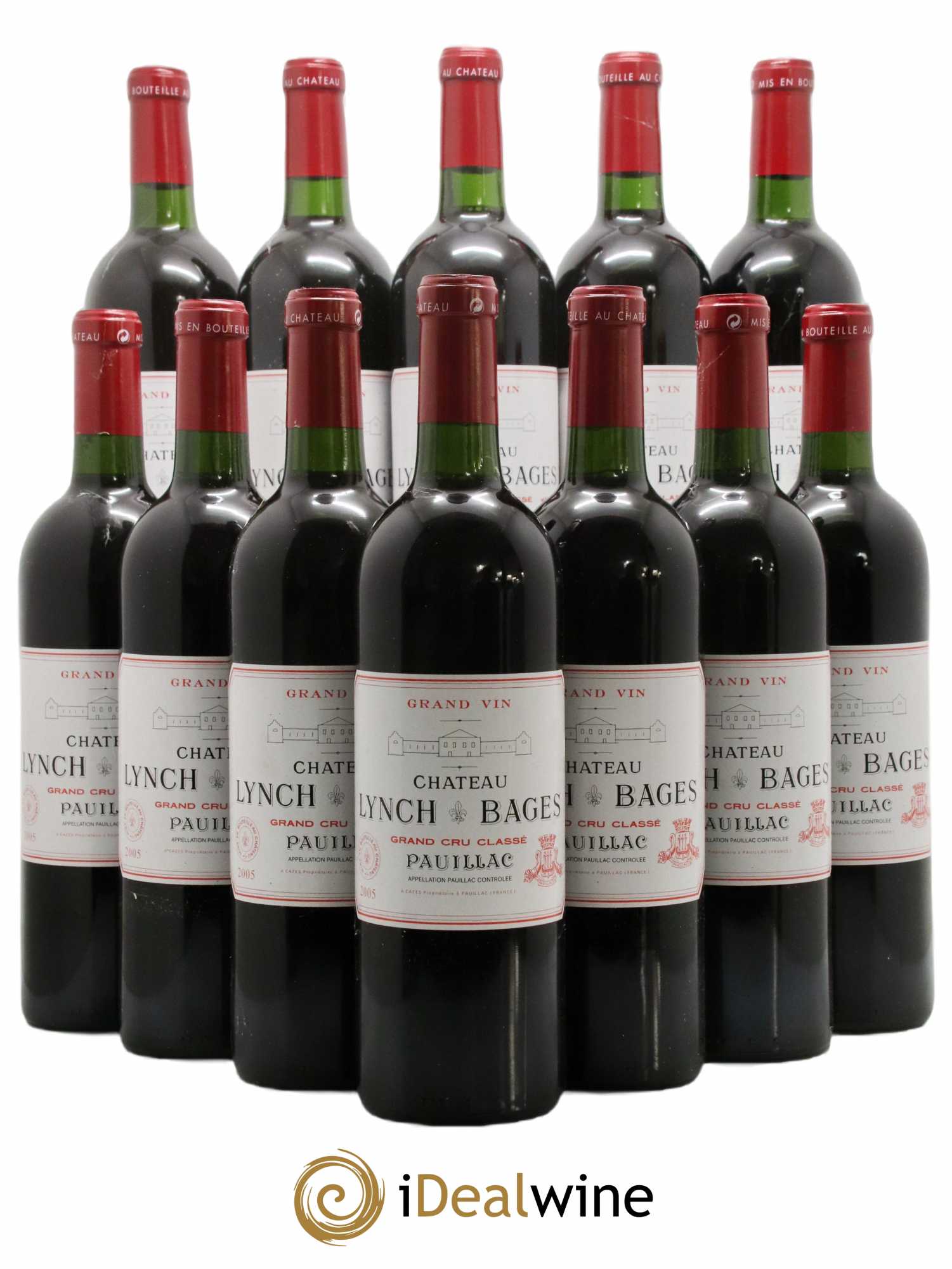 Château Lynch Bages 5ème Grand Cru Classé 2005 - Lot de 12 bouteilles - 0