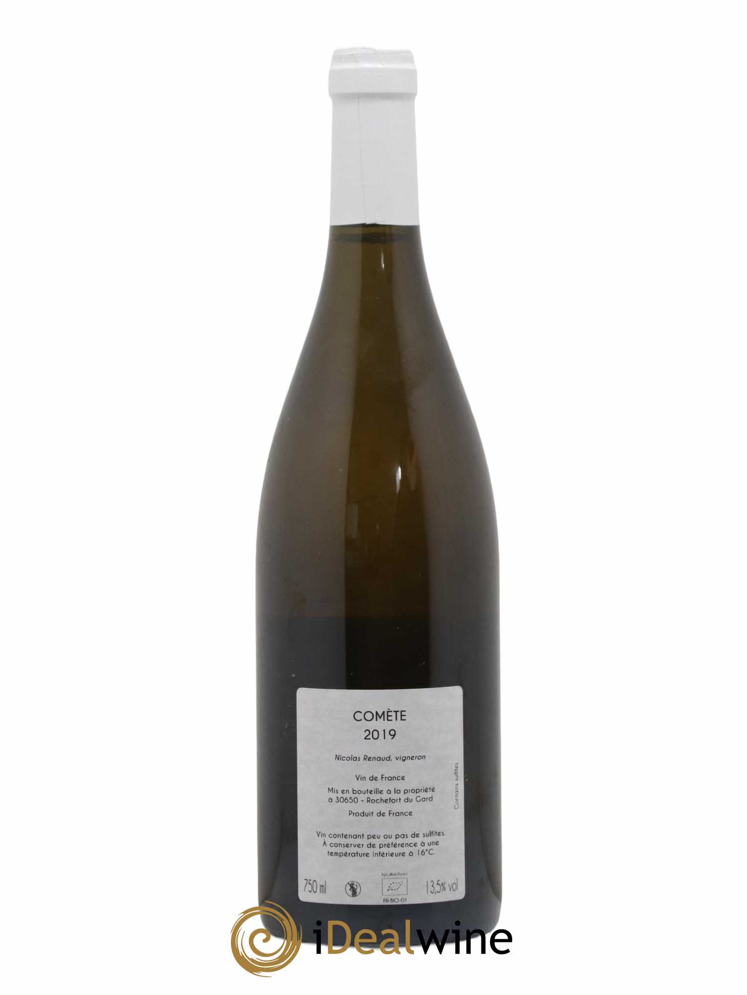 Vin de France Comète Clos des Grillons 2019 - Lot de 1 bouteille - 1