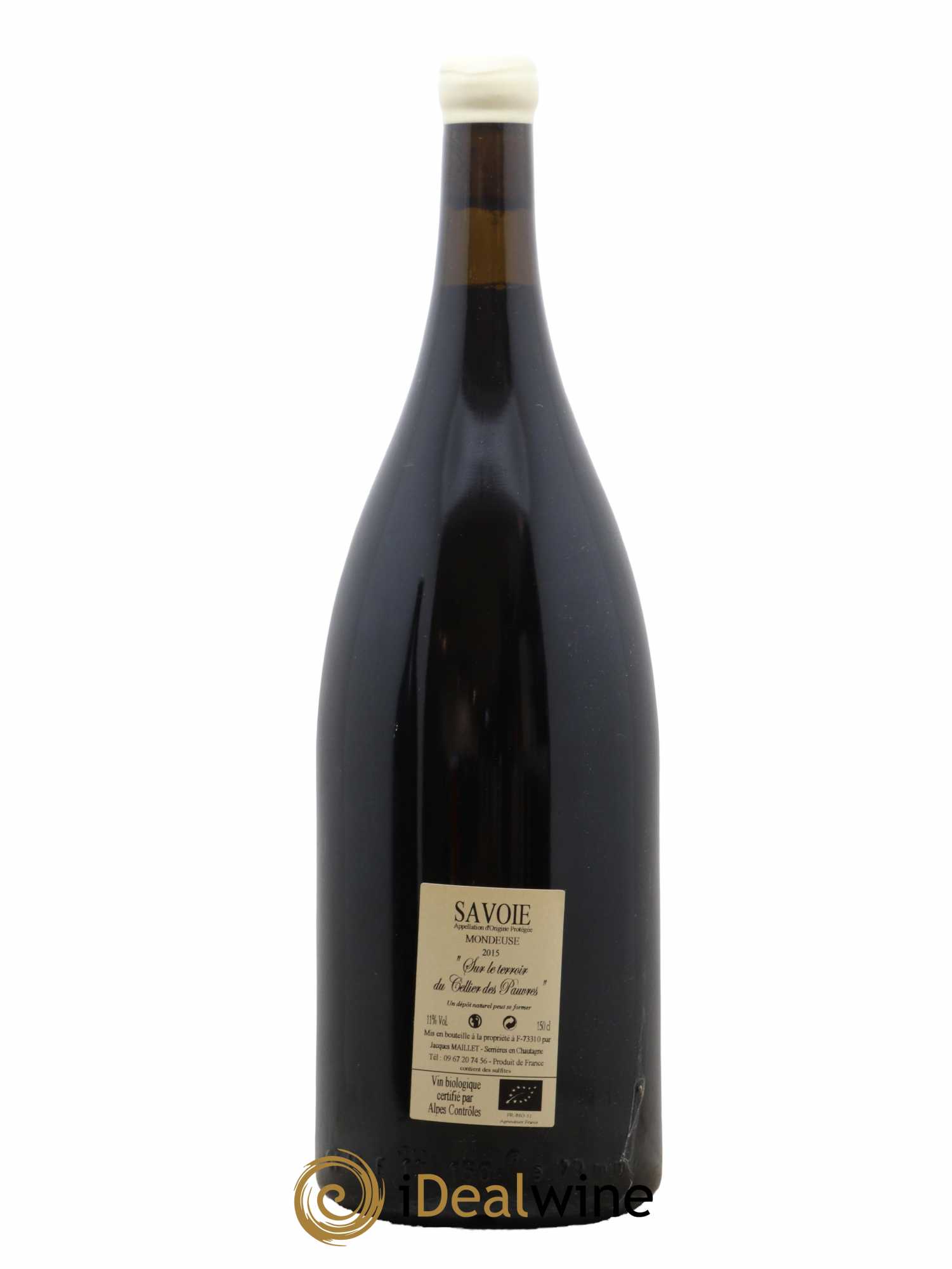 AOP Vin de Savoie Chautagne Mondeuse Jacques Maillet 2015 - Posten von 1 Magnum - 1