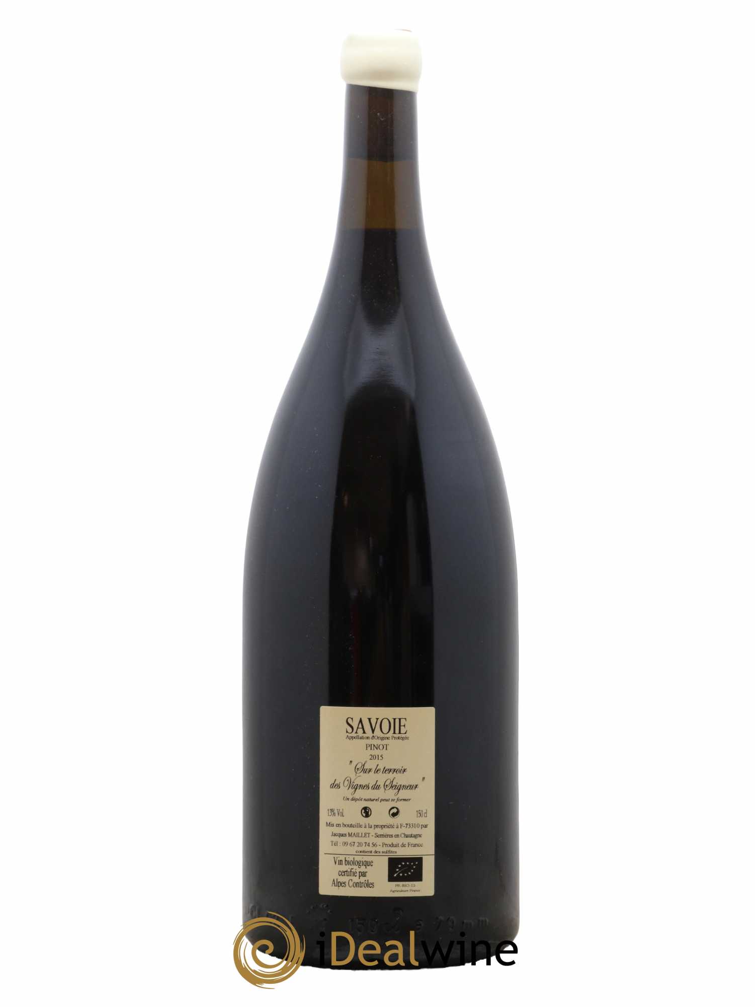 AOP Vin de Savoie Chautagne Pinot Noir Jacques Maillet 2015 - Posten von 1 Magnum - 1