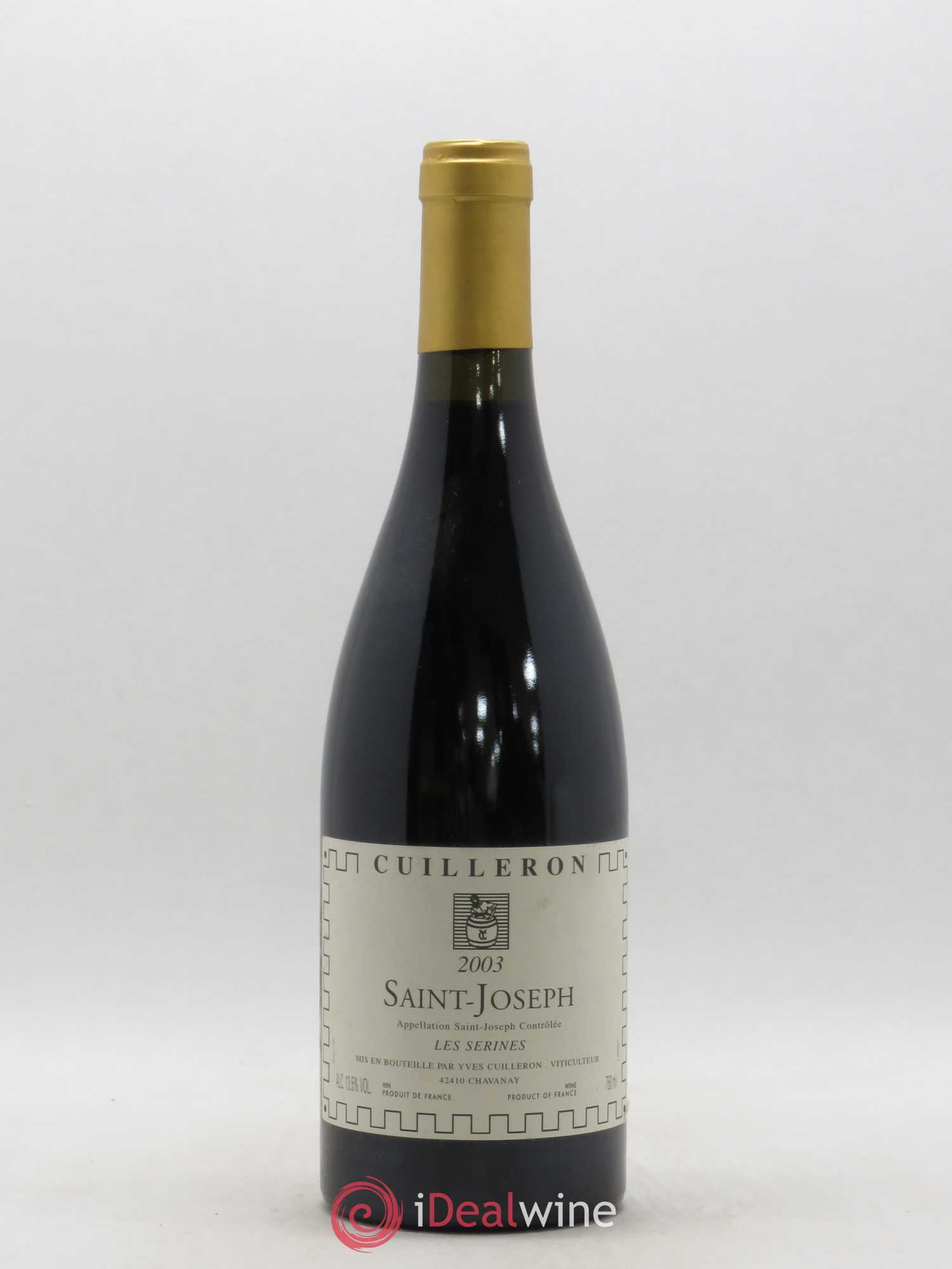 Saint-Joseph Les Serines Yves Cuilleron (Domaine) 2003 - Lot de 1 bouteille - 0