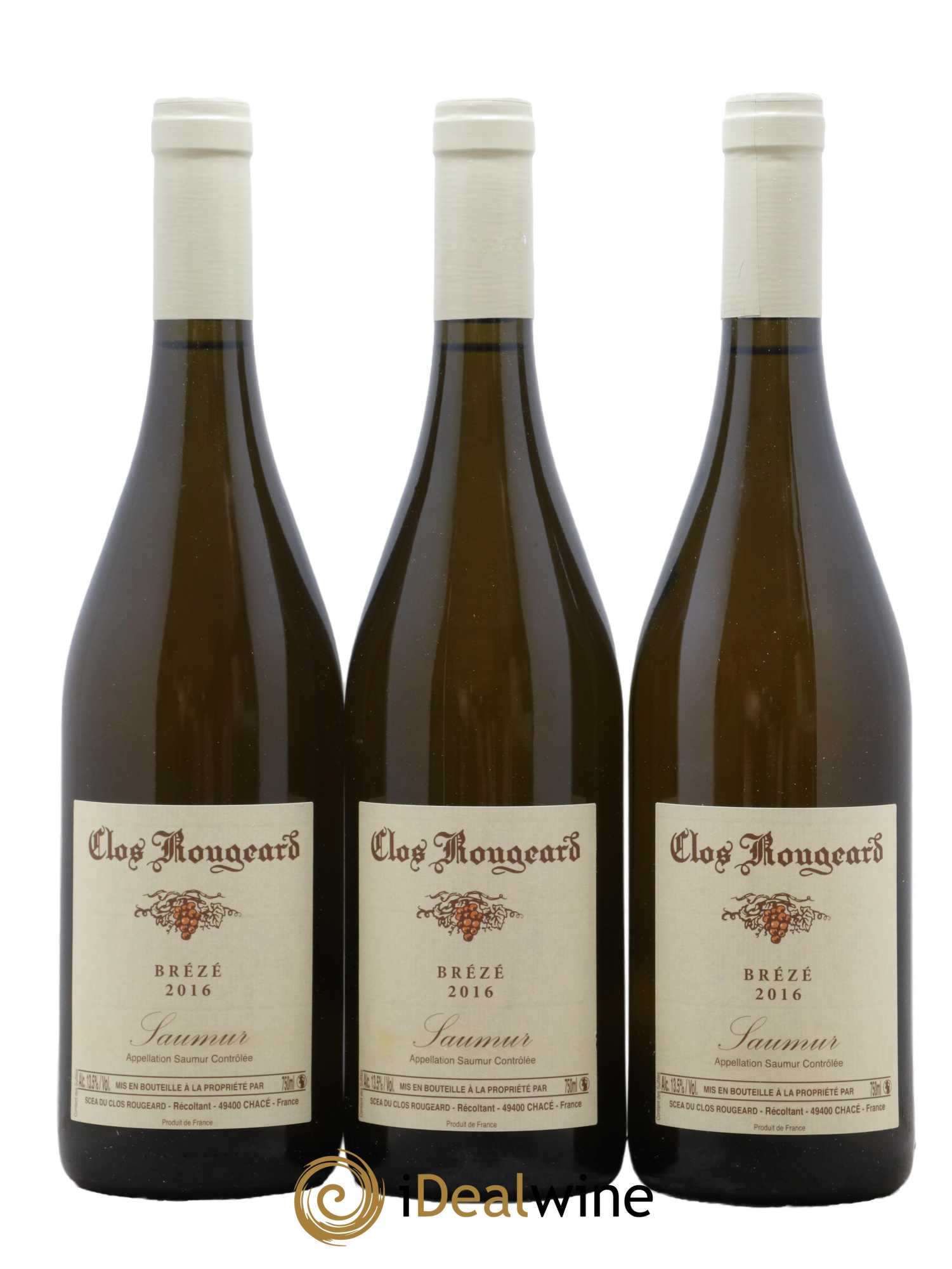 Saumur Brézé Clos Rougeard 2016 - Posten von 6 Flaschen - 2
