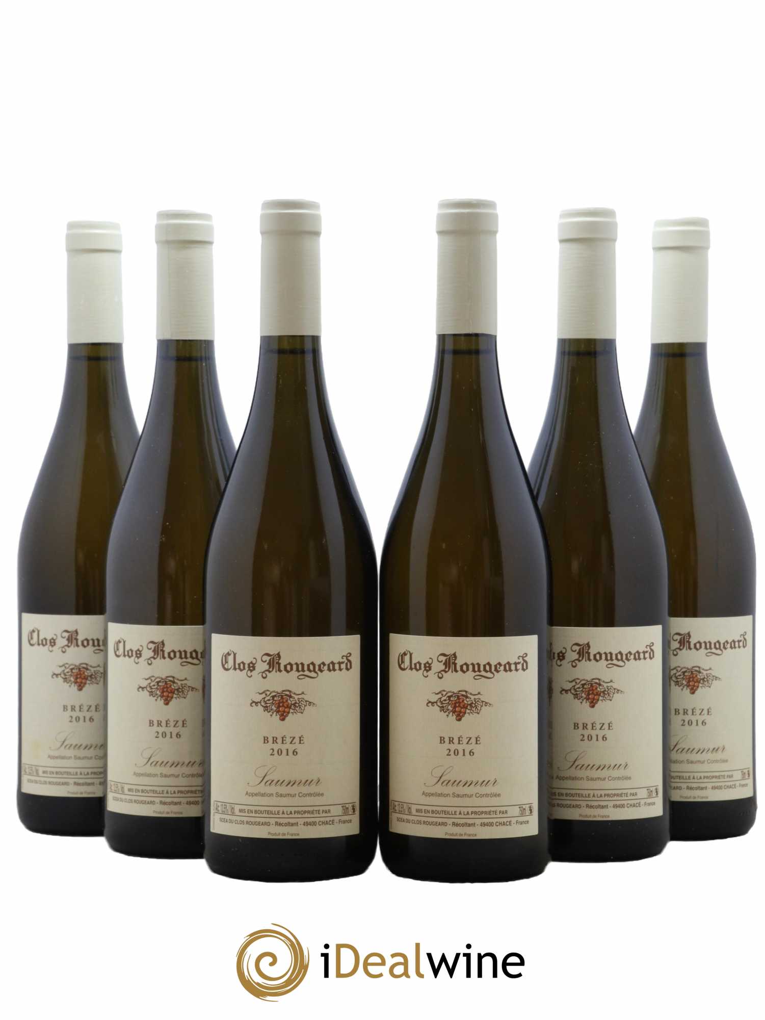 Saumur Brézé Clos Rougeard 2016 - Posten von 6 Flaschen - 0