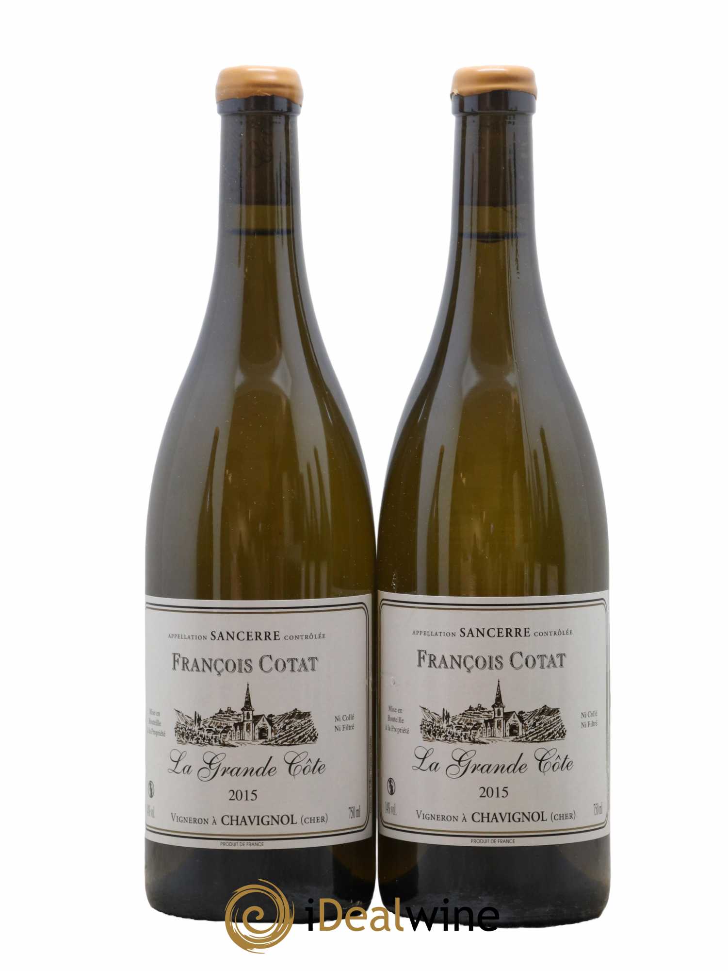 Sancerre La Grande Côte François Cotat 2015 - Lot de 2 bouteilles - 0