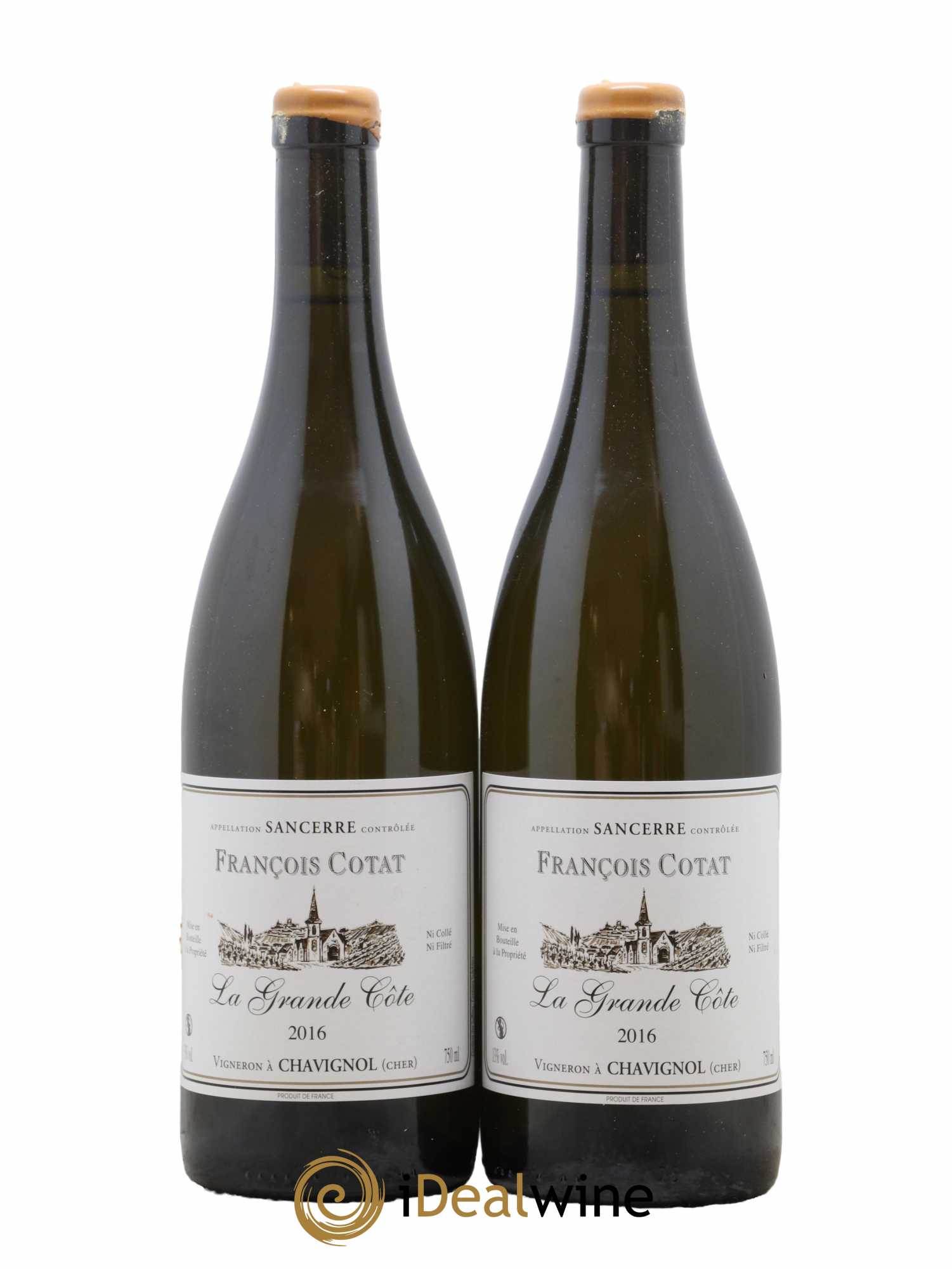 Sancerre La Grande Côte François Cotat 2016 - Lot de 2 bouteilles - 0