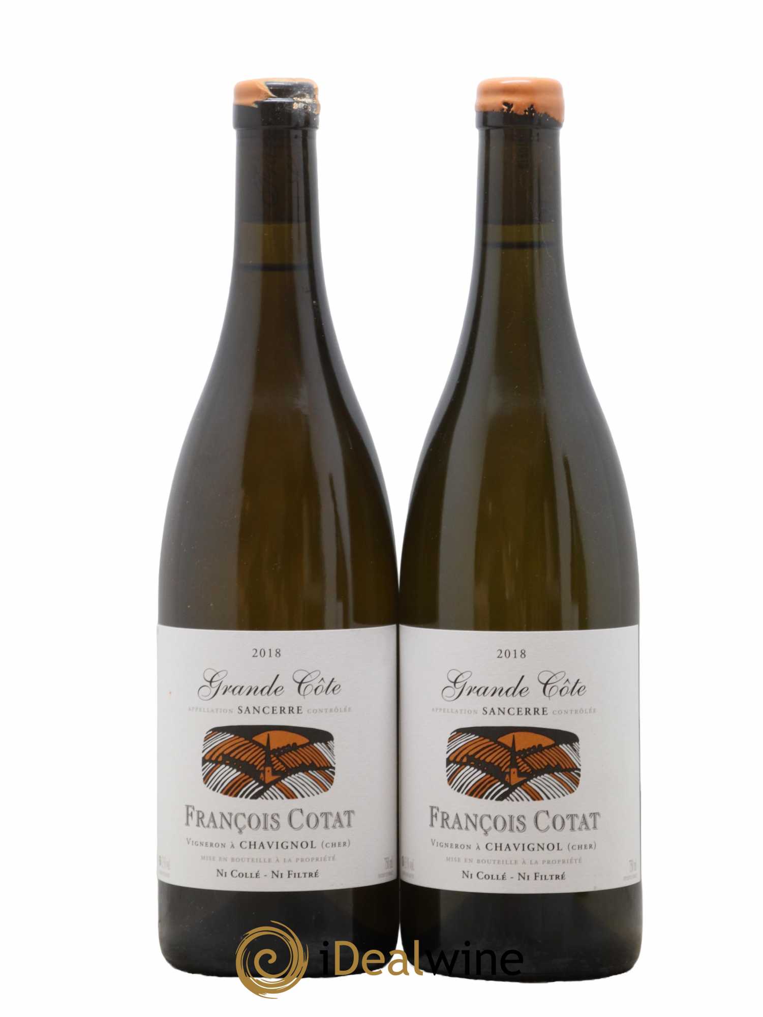 Sancerre La Grande Côte François Cotat 2018 - Lot de 2 bouteilles - 0