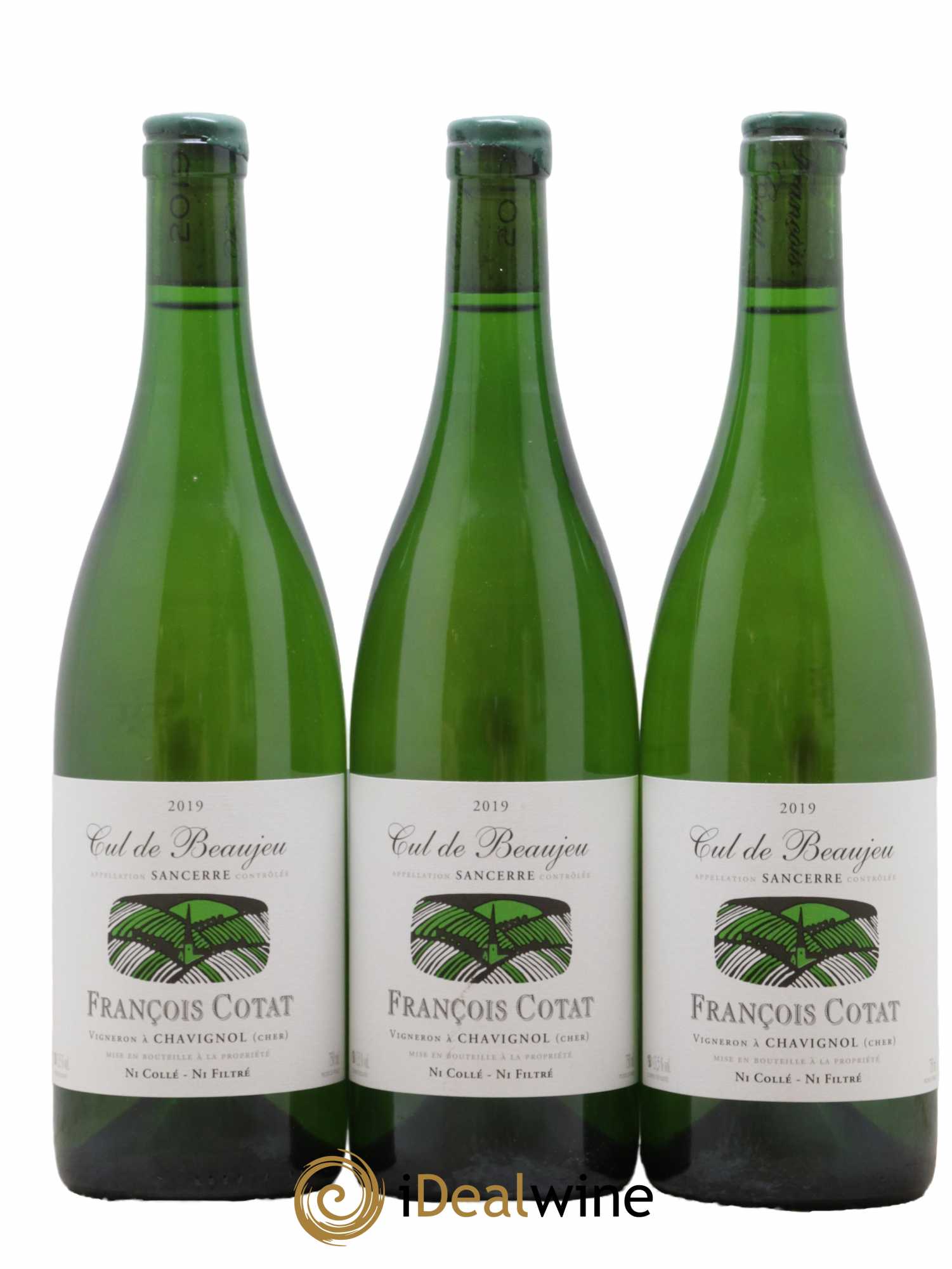Sancerre Les Culs de Beaujeu François Cotat 2019 - Lot de 3 bouteilles - 0