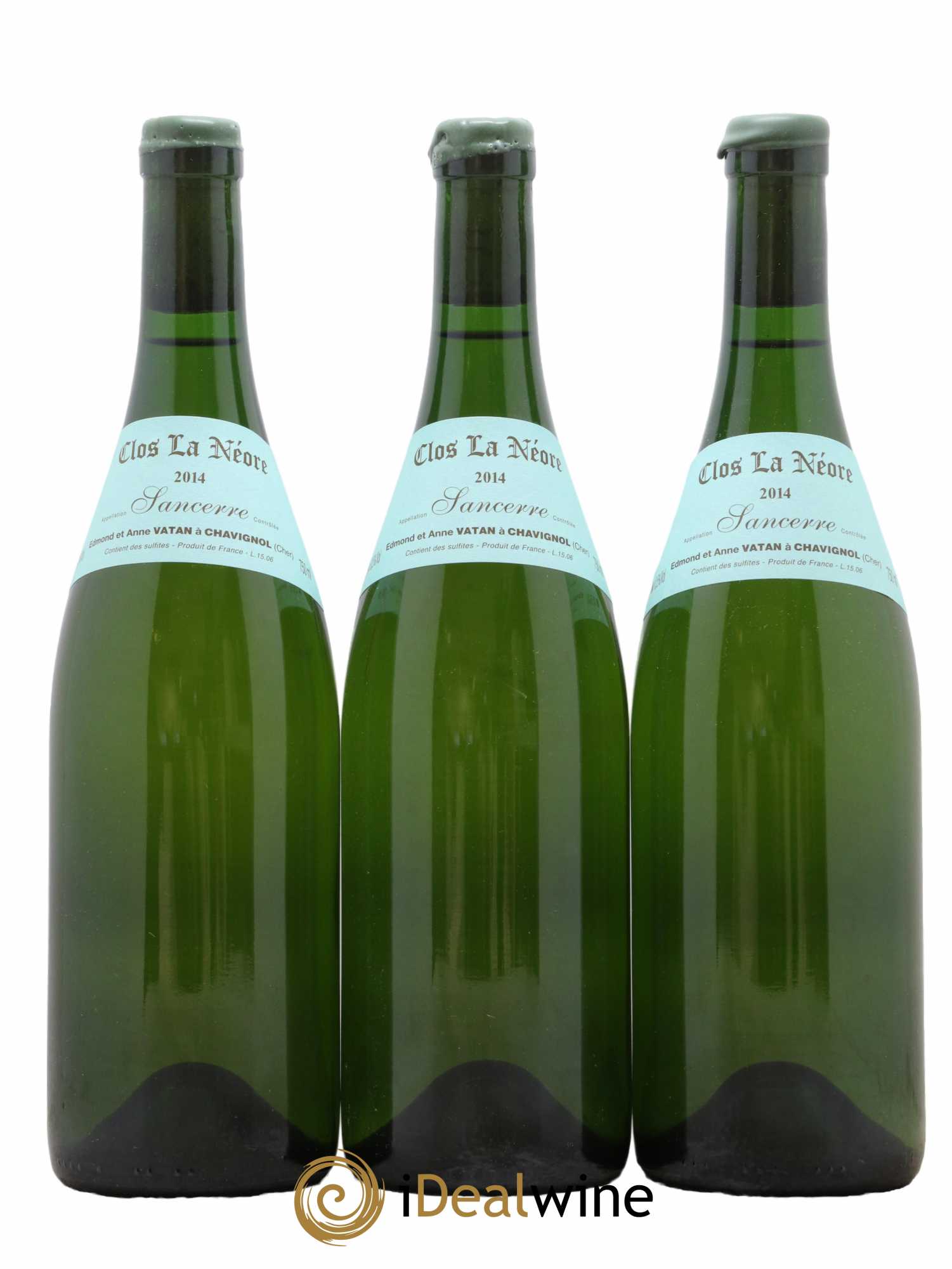 Sancerre Clos la Neore Edmond Vatan 2014 - Lot de 3 bouteilles - 0