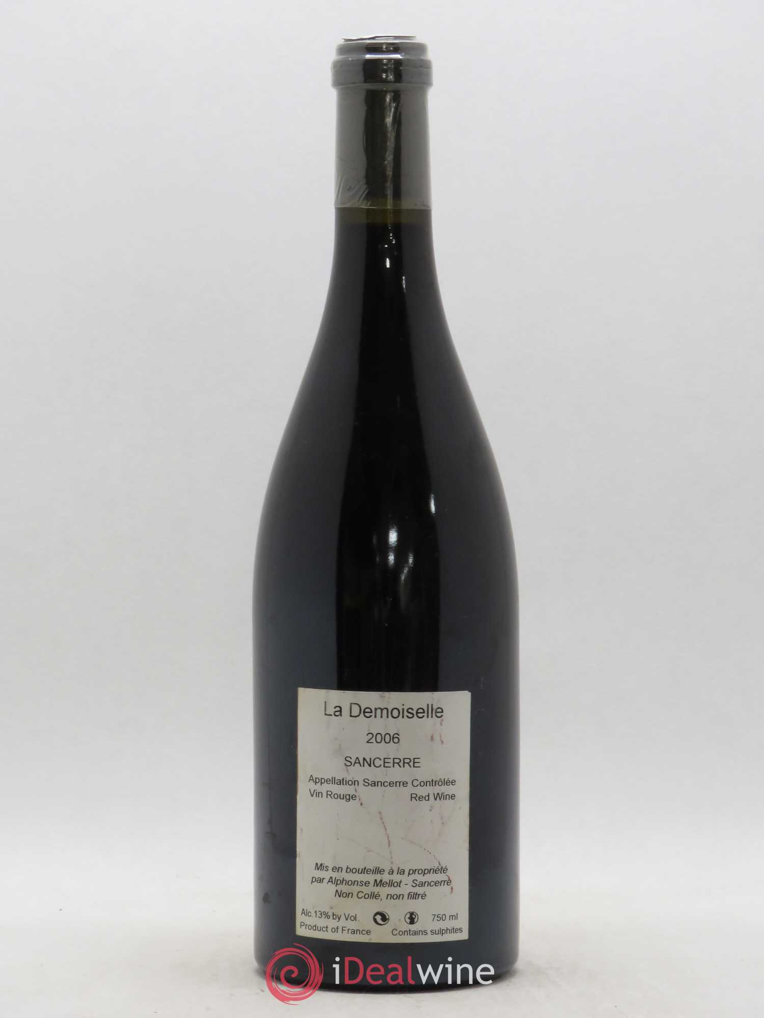 Sancerre La Demoiselle Alphonse Mellot 2006 - Lot de 1 bouteille - 1