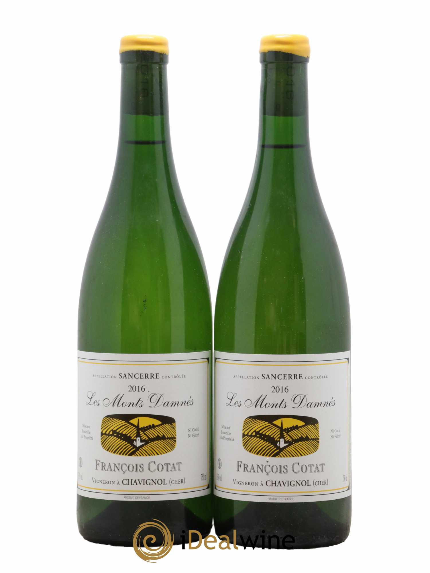 Sancerre Les Monts Damnés François Cotat 2016 - Lot de 2 bouteilles - 0
