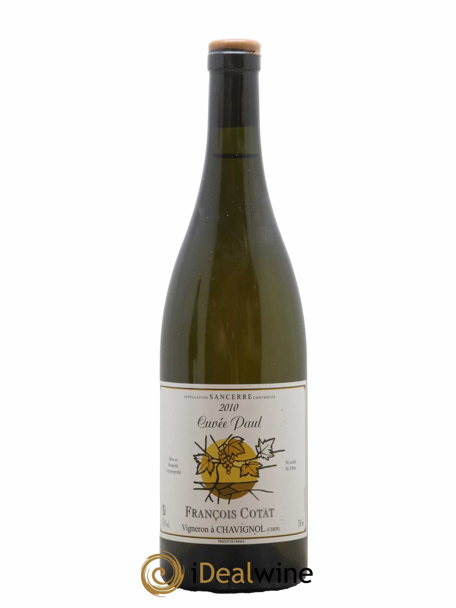 Sancerre Cuvée Paul François Cotat 2010 - Lot de 1 bouteille - 0