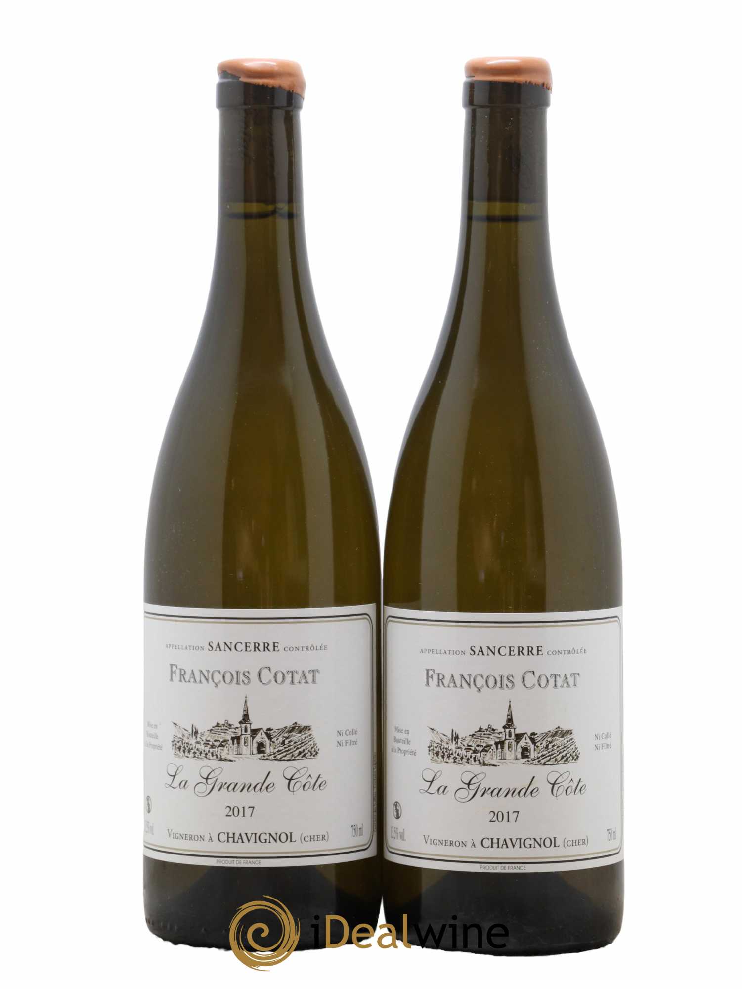 Sancerre La Grande Côte François Cotat 2017 - Lot de 2 bouteilles - 0