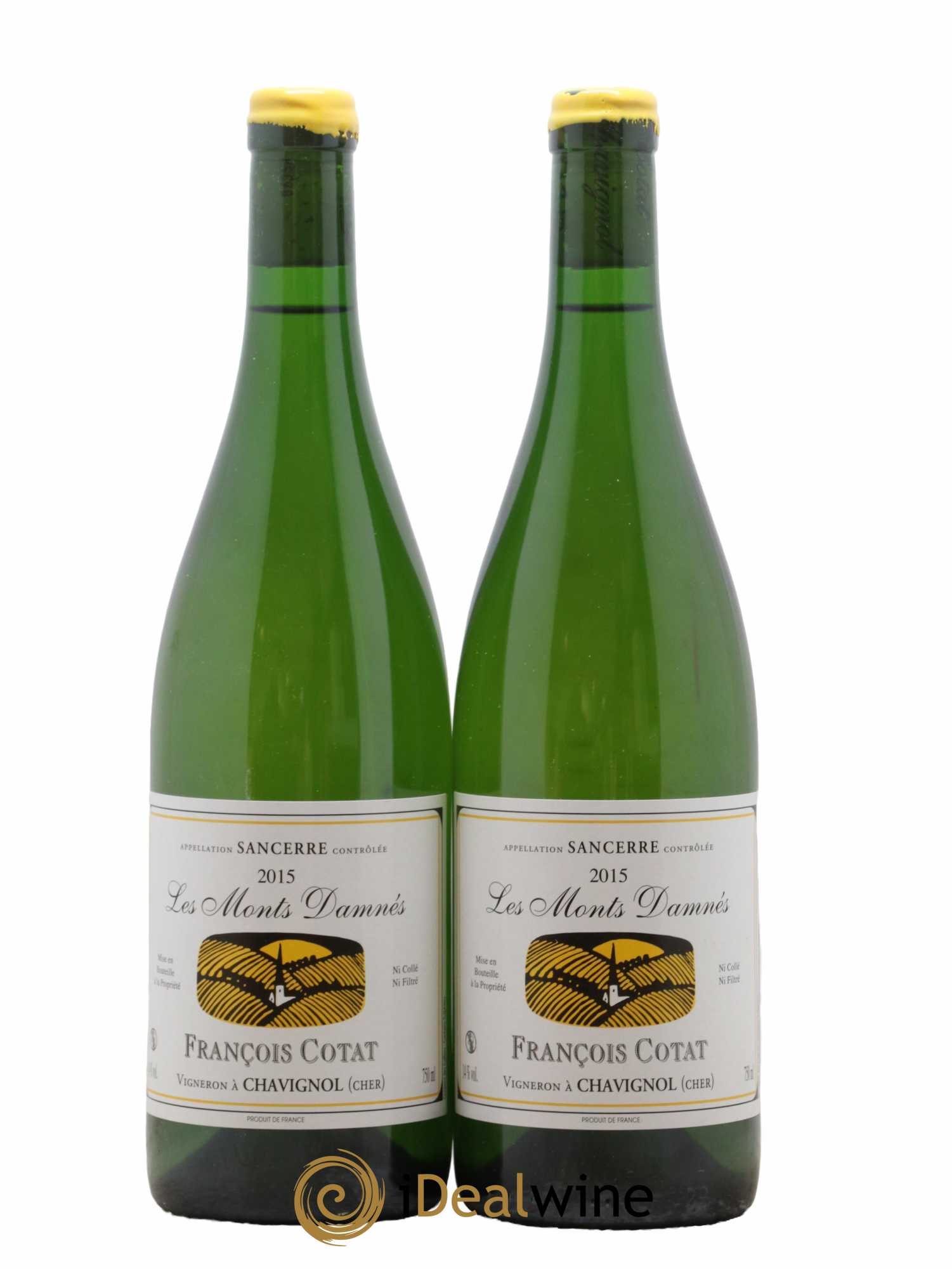 Sancerre Les Monts Damnés François Cotat 2015 - Lot de 2 bouteilles - 0