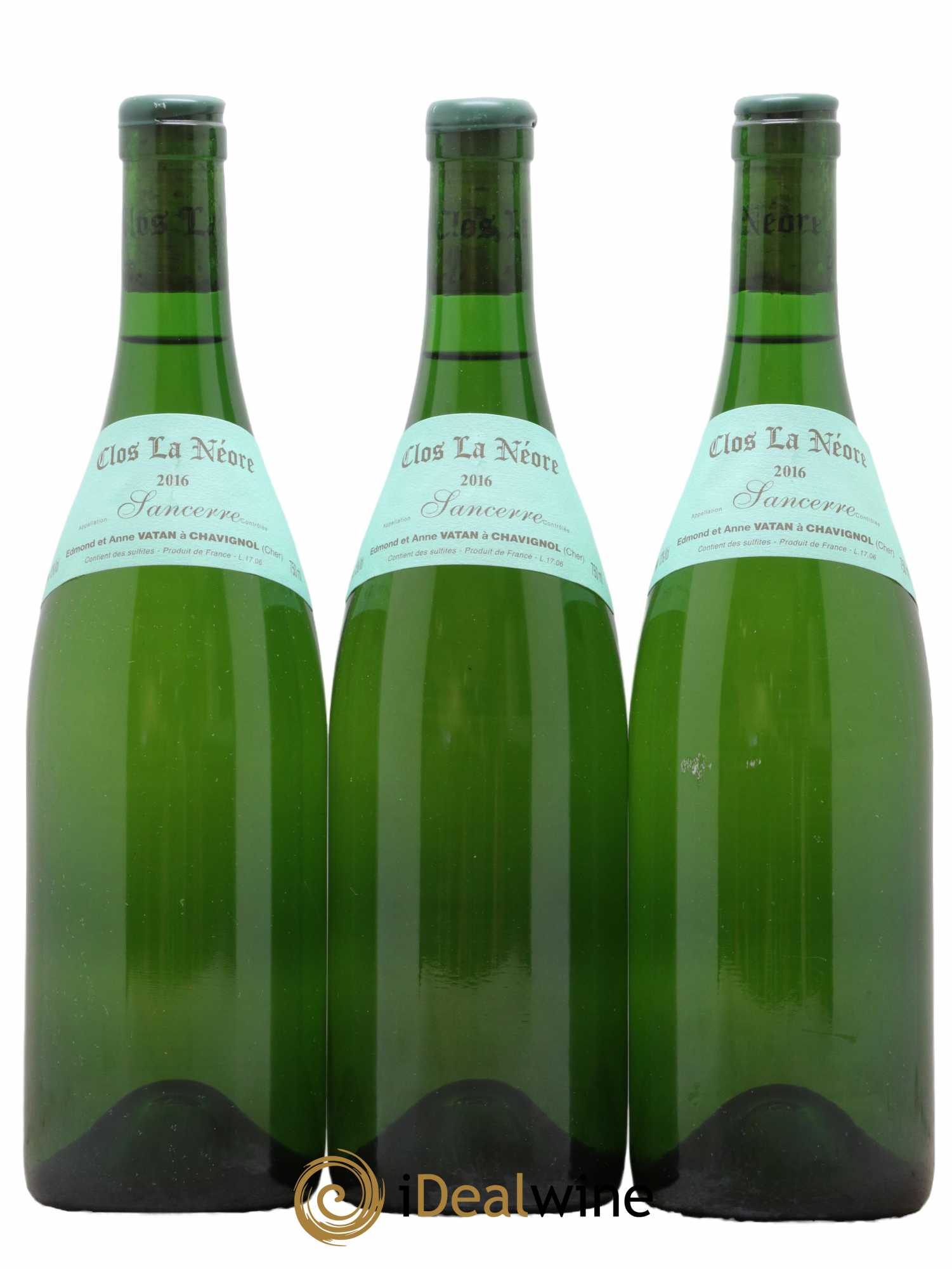 Sancerre Clos la Neore Edmond Vatan 2016 - Lot de 3 bouteilles - 0