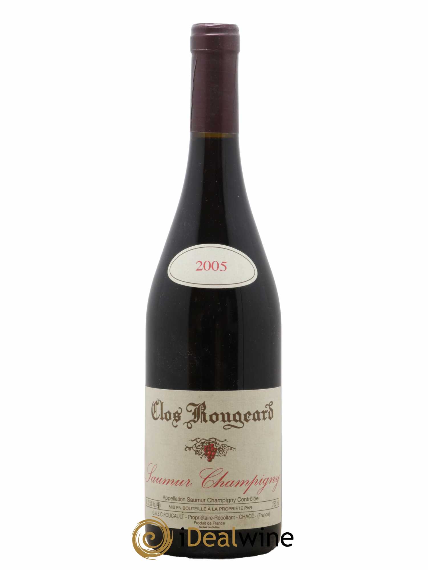Saumur-Champigny Clos Rougeard 2005 - Lot de 1 bouteille - 0