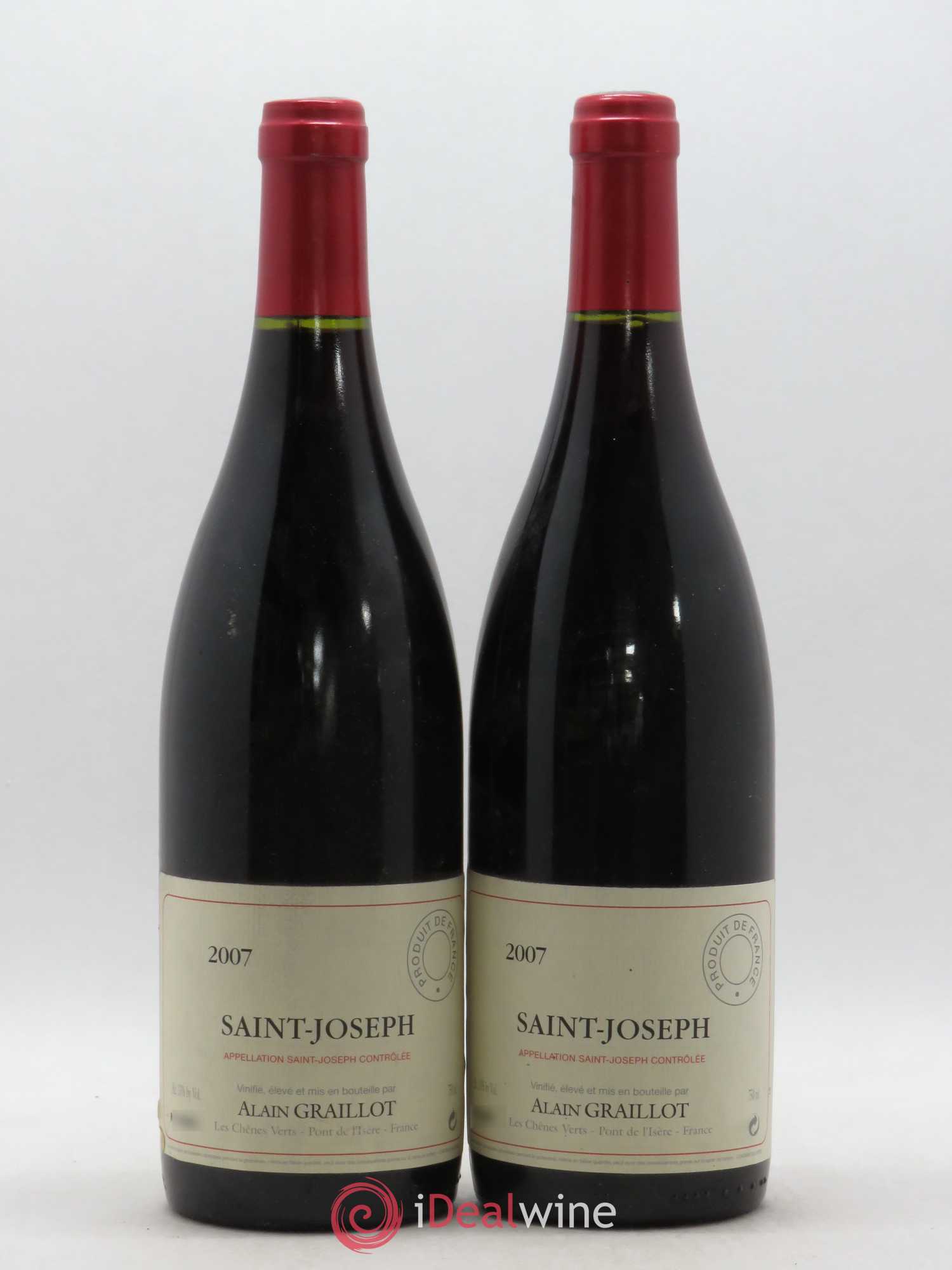 Saint-Joseph Domaine Graillot 2007 - Lot de 2 bouteilles - 0
