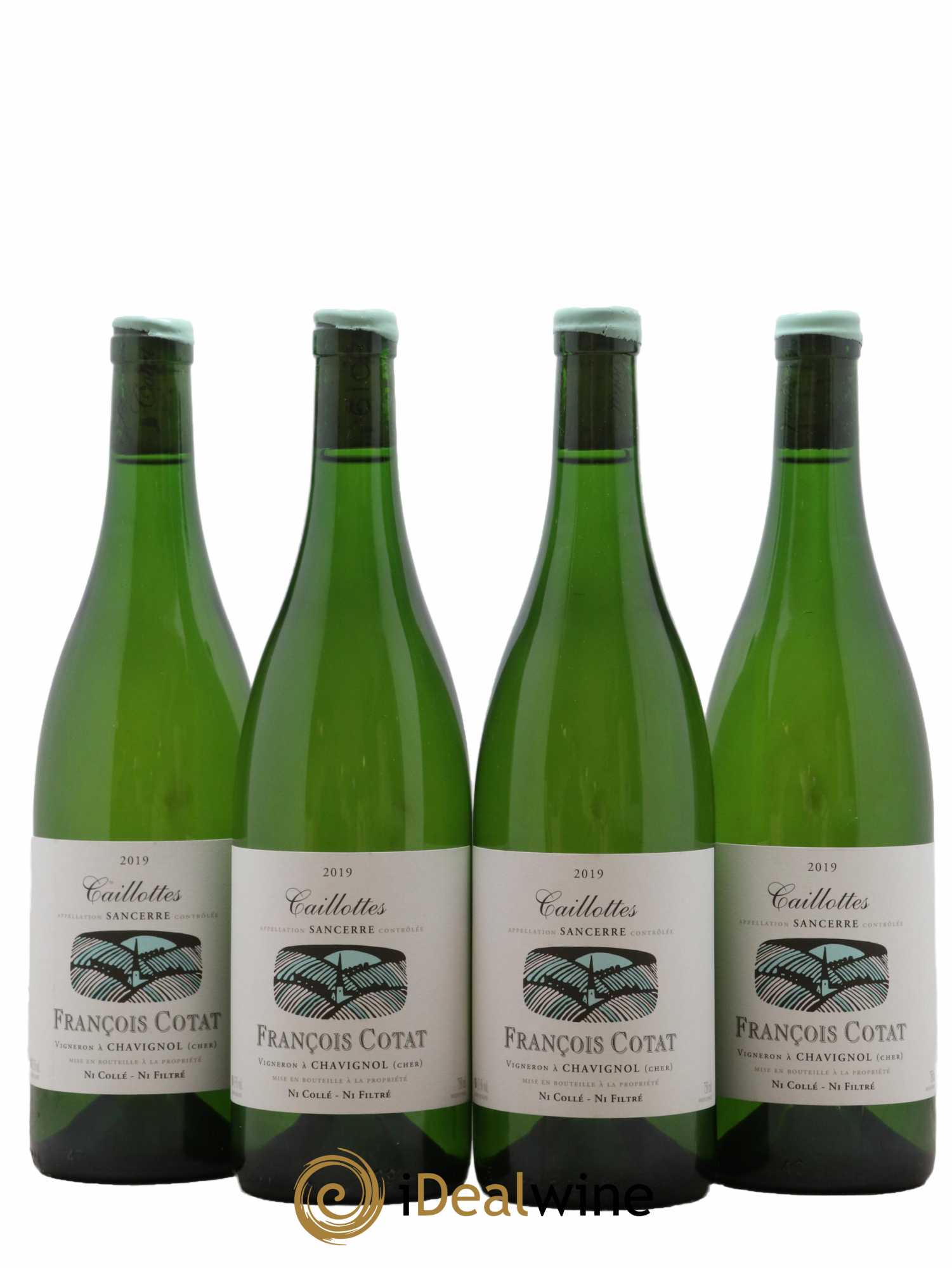 Sancerre Les Caillottes François Cotat 2019 - Posten von 4 Flaschen - 0