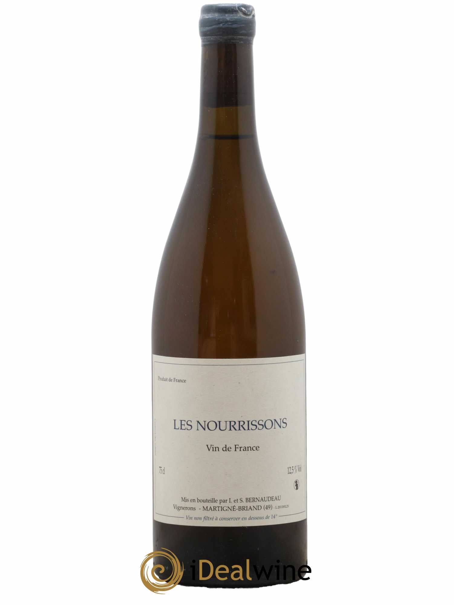 Vin de France Les Nourrissons Stéphane Bernaudeau 2013 - Lot de 1 bouteille - 0