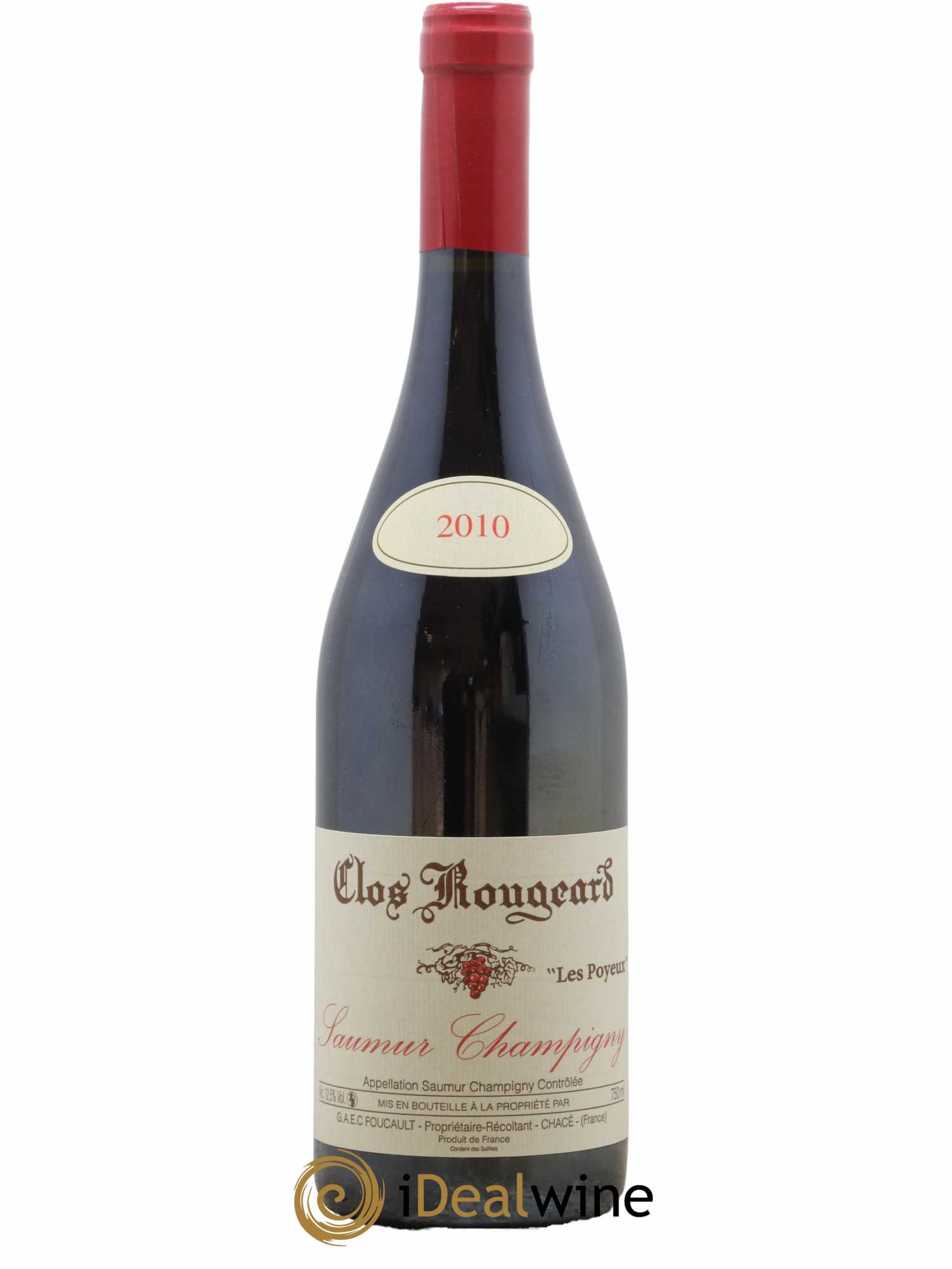 Saumur-Champigny Les Poyeux Clos Rougeard 2010 - Lot de 1 bouteille - 0