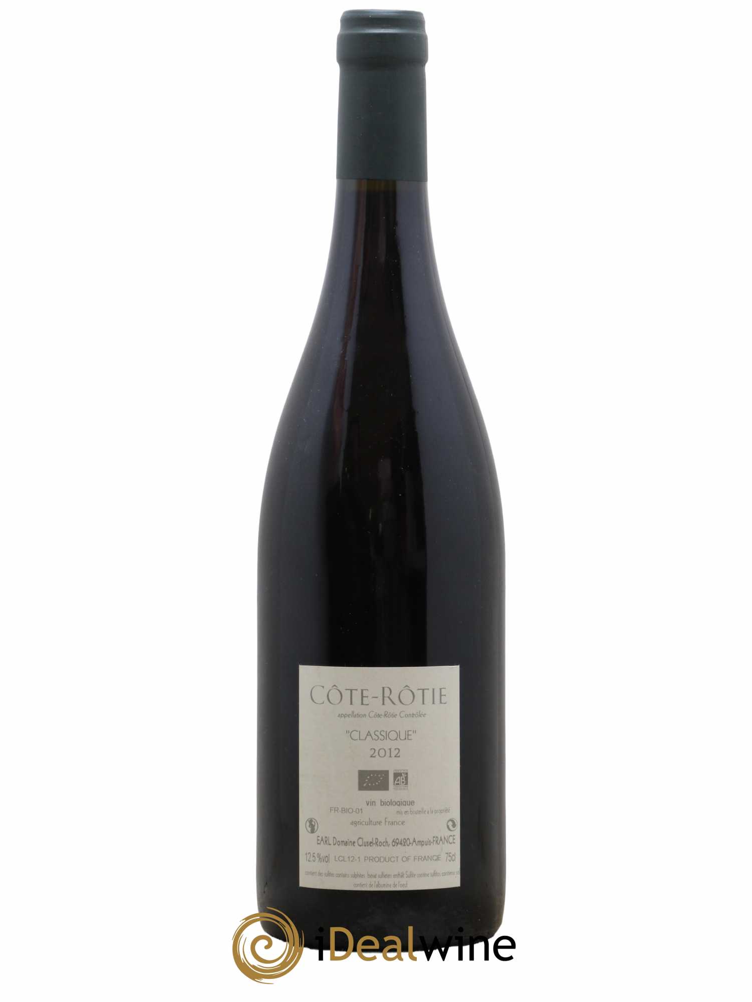 Côte-Rôtie Clusel-Roch 2012 - Posten von 1 Flasche - 1