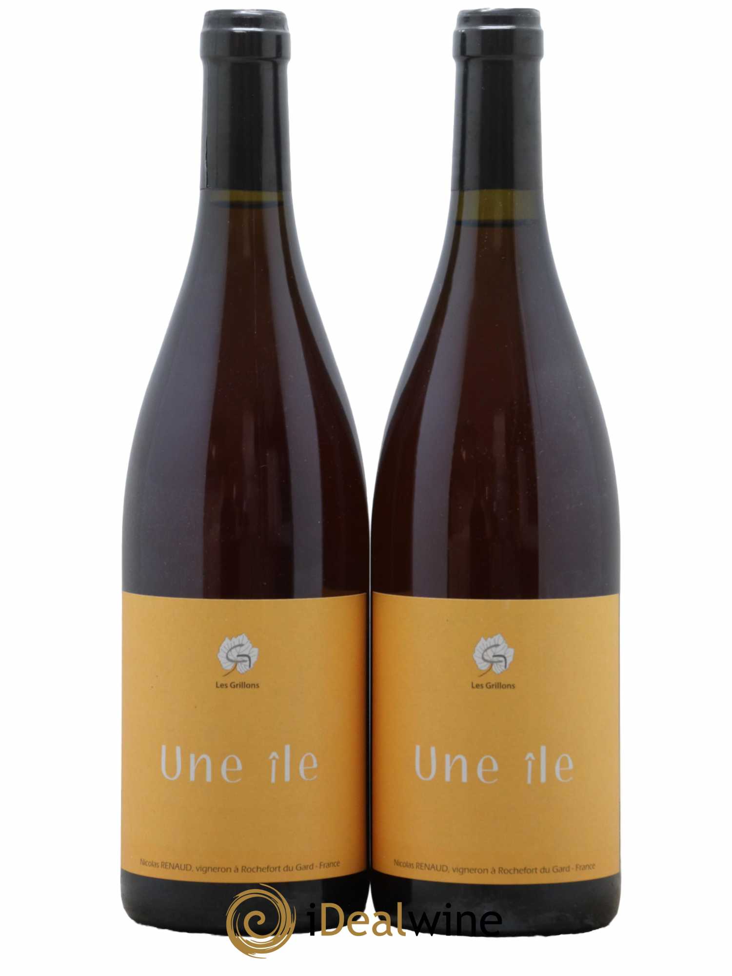 Vin de France Une Ile Clos des Grillons 2019 - Lot de 2 bouteilles - 0