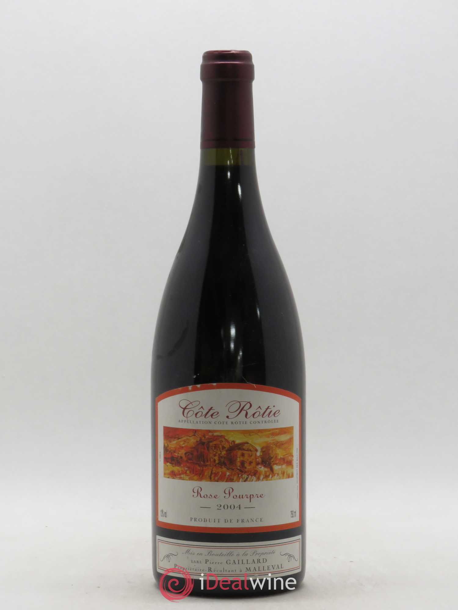 Côte-Rôtie Rose Pourpre Pierre Gaillard 2004 - Lot de 1 bouteille - 0