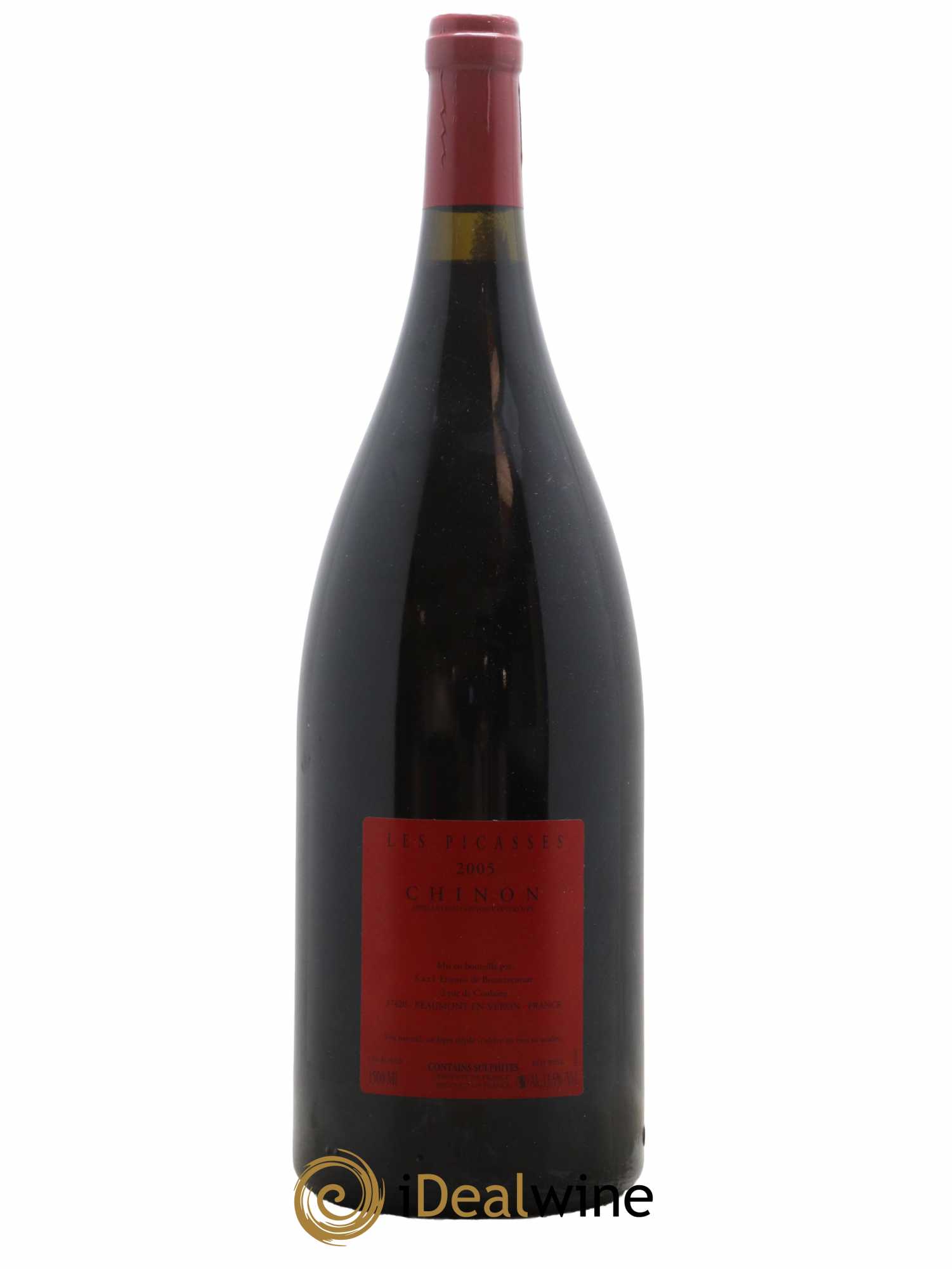 Chinon Les Picasses Domaine de Coulaine 2005 - Lot de 1 magnum - 1