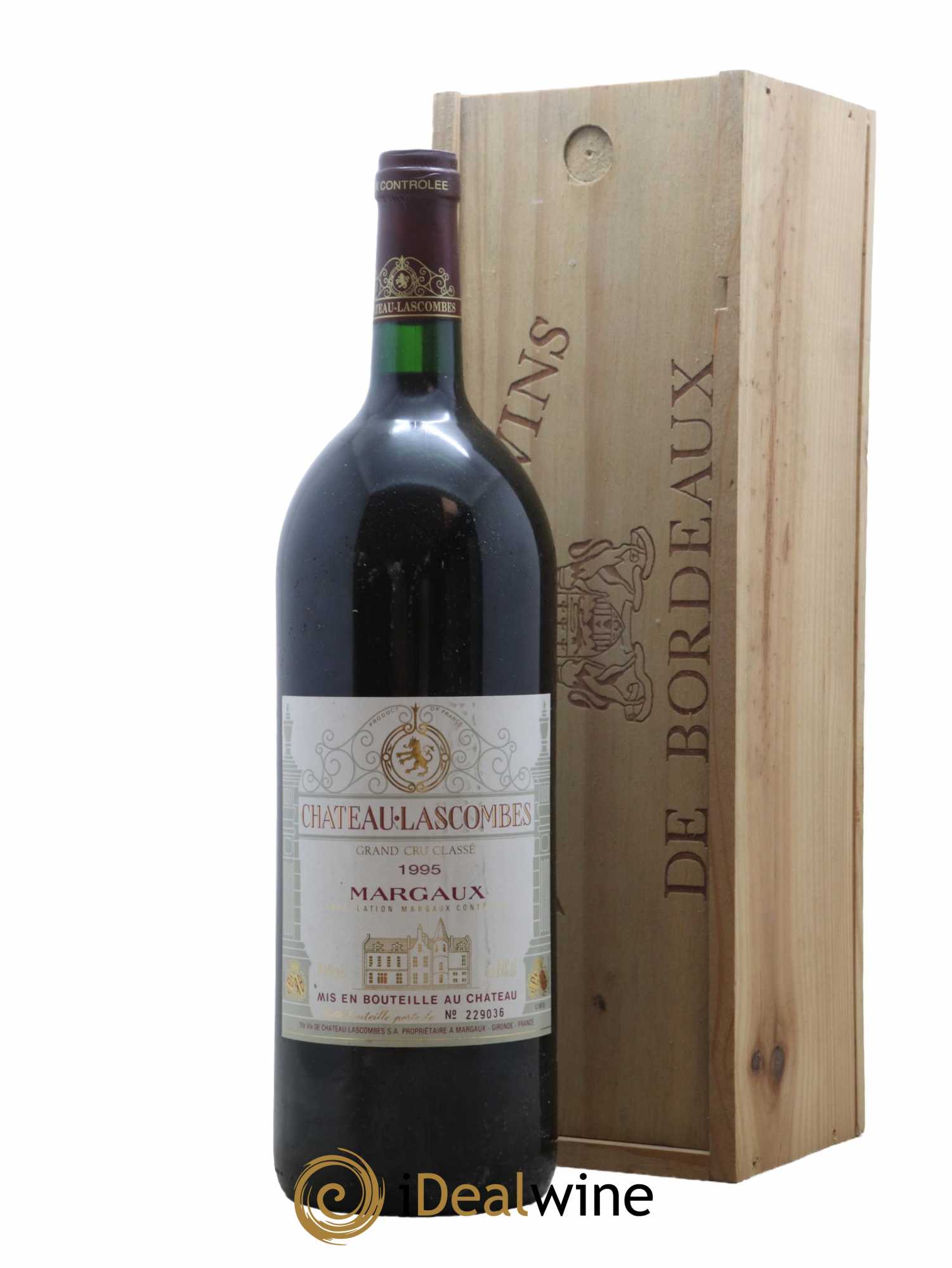 Château Lascombes 2ème Grand Cru Classé 1995 - Lot de 1 magnum - 0