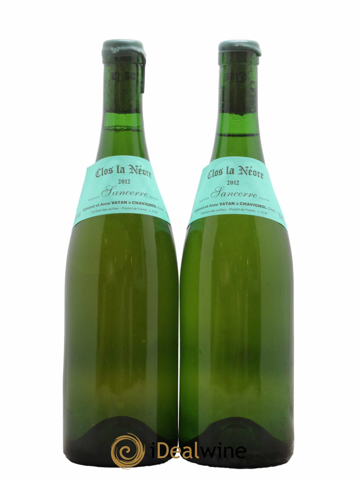 Sancerre Clos la Neore Edmond Vatan 2012 - Lot de 2 bouteilles - 0