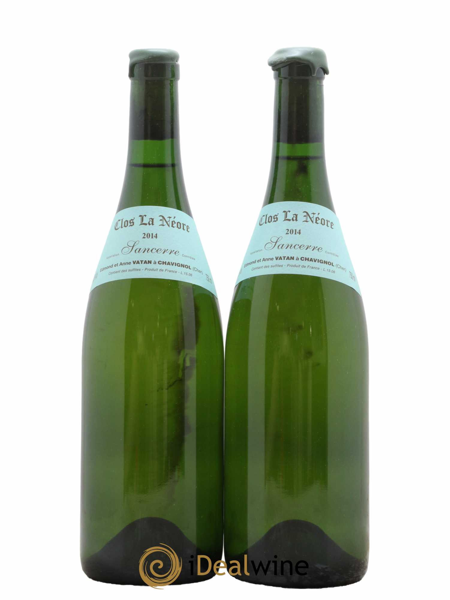 Sancerre Clos la Neore Edmond Vatan 2014 - Lot de 2 bouteilles - 0