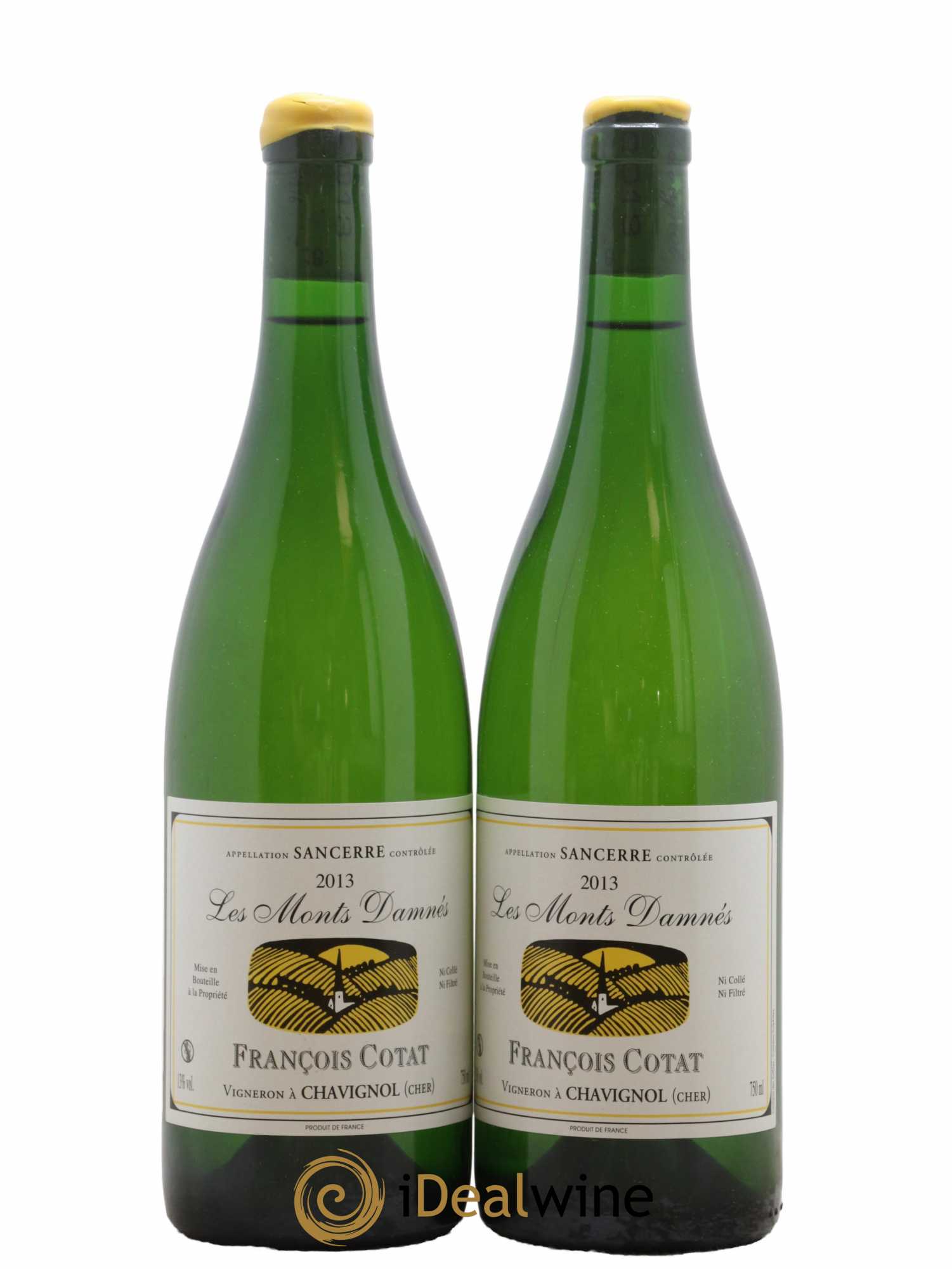 Sancerre Les Monts Damnés François Cotat 2013 - Lot de 2 bouteilles - 0