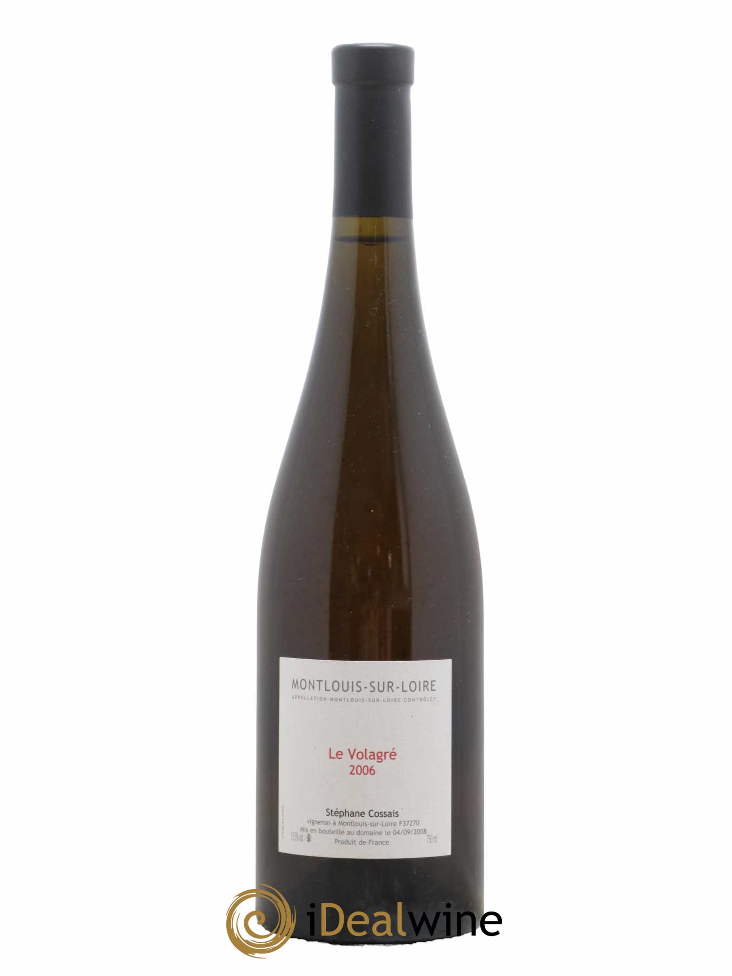 Montlouis-sur-Loire Le Volagré Stéphane Cossais 2006 - Lot de 1 bouteille - 0