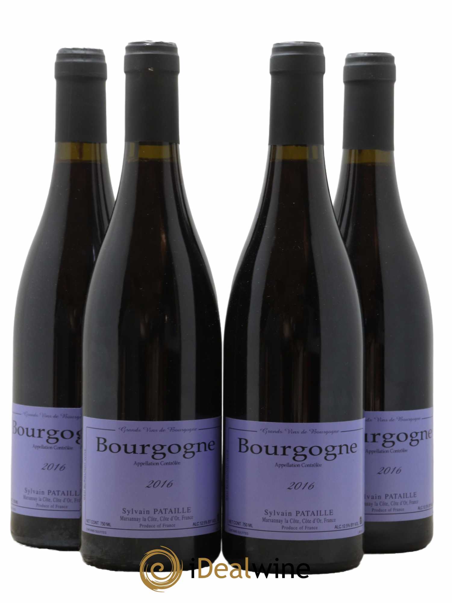 Bourgogne Sylvain Pataille (Domaine) 2016 - Lot de 4 bouteilles - 0