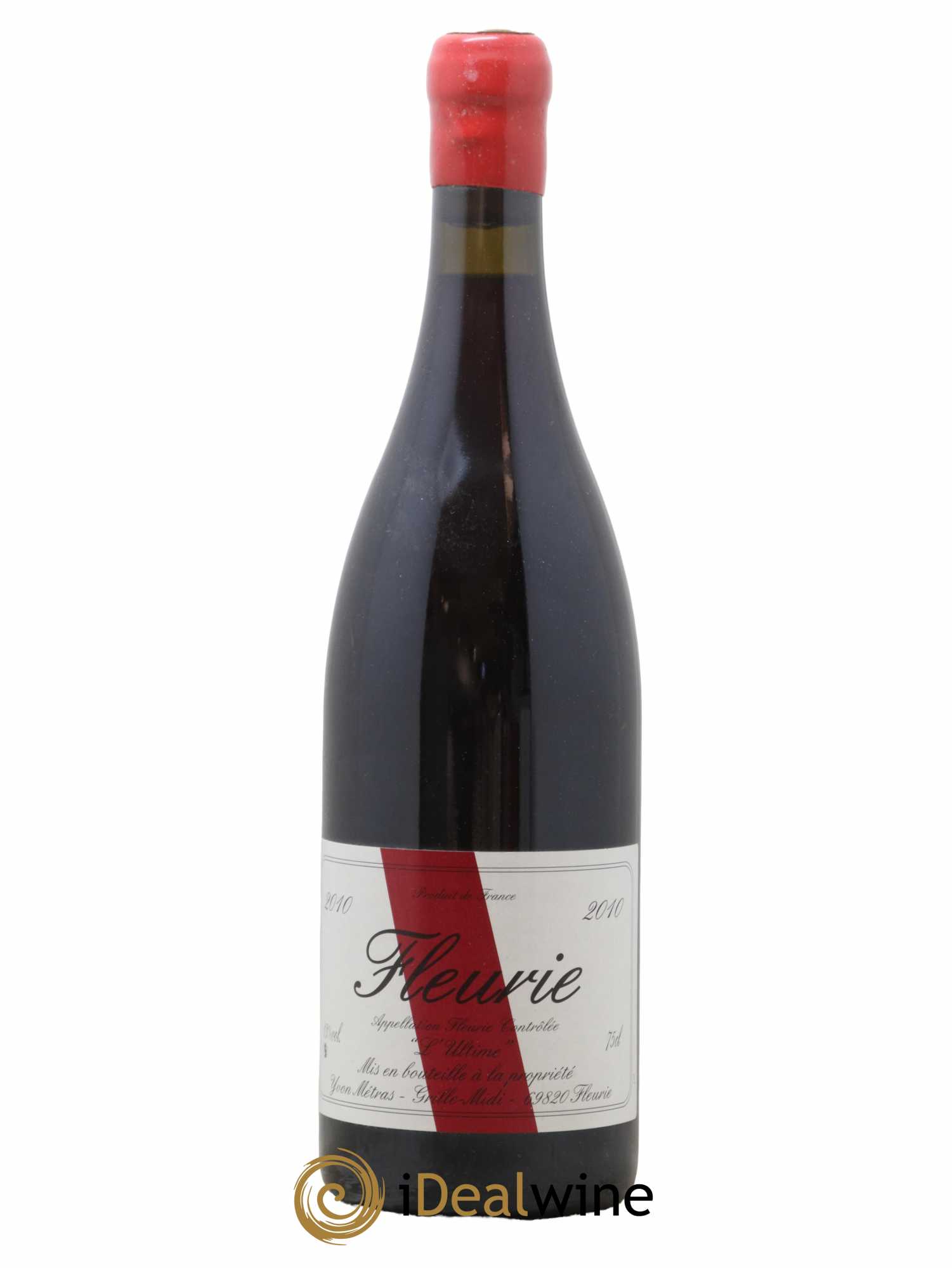 Fleurie l'Ultime Yvon Métras 2010 - Lot de 1 bouteille - 0
