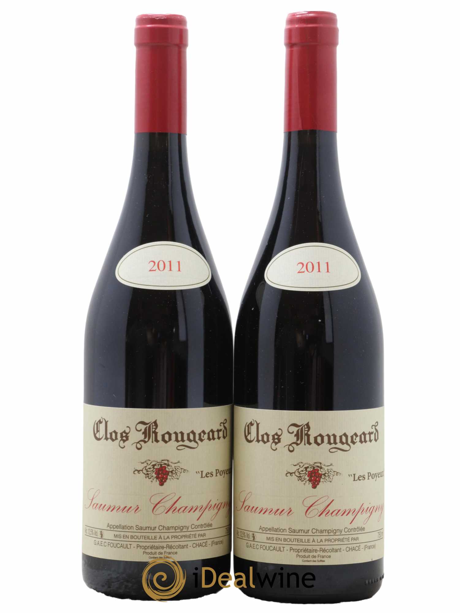Saumur-Champigny Les Poyeux Clos Rougeard 2011 - Lot de 2 bouteilles - 0